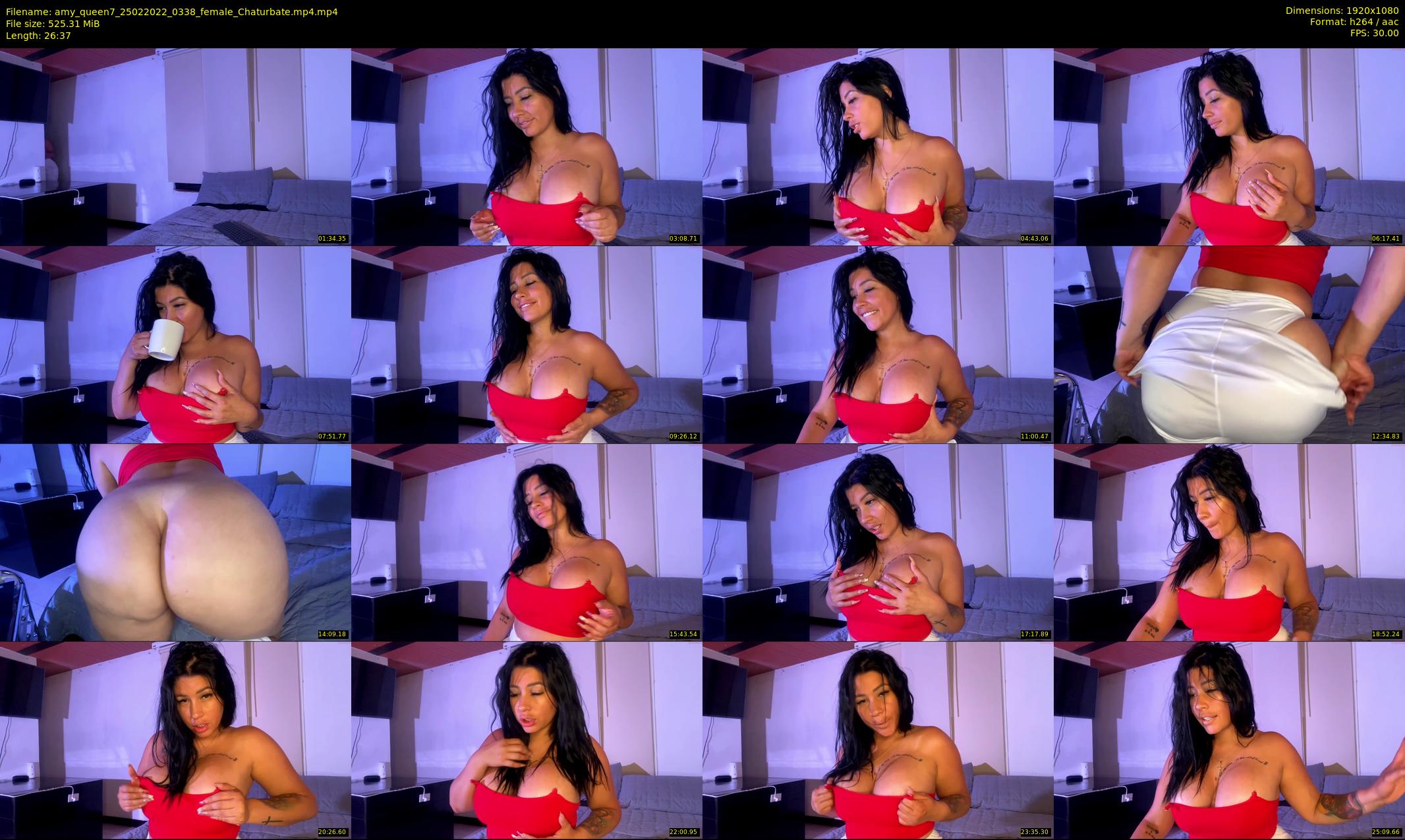 amy_queen7 — 27 minute Chaturbate female cam show recording, 1080p, Feb 25, 2022