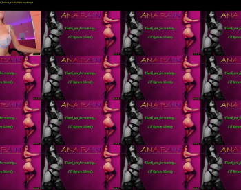 ana_rain — 19 minute Chaturbate female cam show recording, 720p, Feb 24, 2022