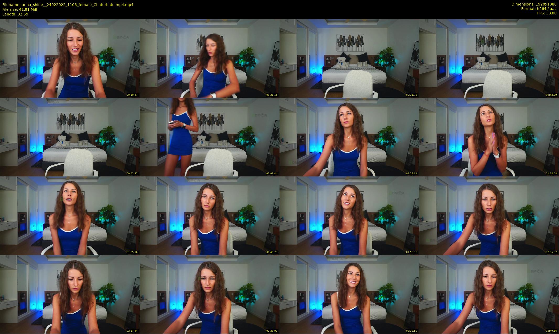 anna_shine_ — 3 minute Chaturbate female cam show recording, 1080p, Feb 24, 2022