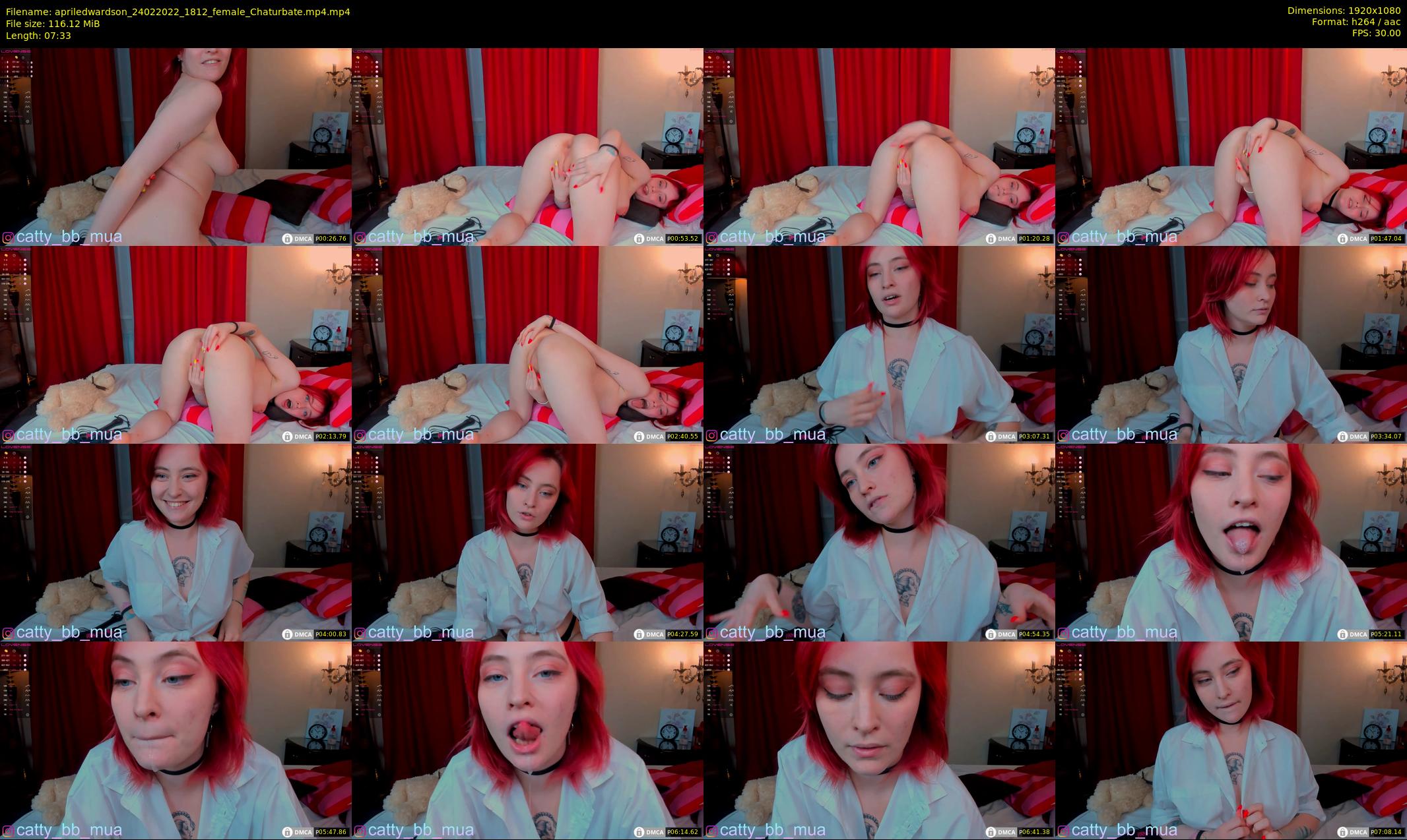 apriledwardson — 8 minute Chaturbate couple cam show recording, 1080p, Feb 24, 2022