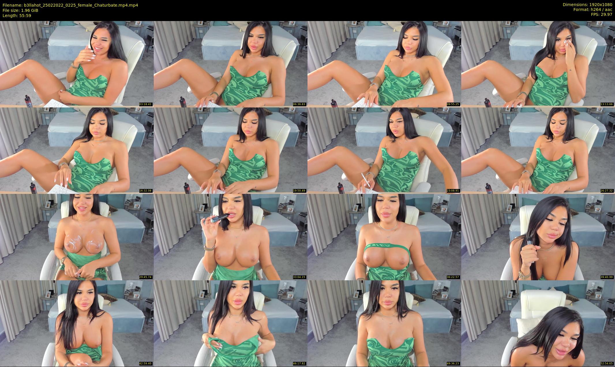 b3llahot — 56 minute Chaturbate female cam show recording, 1080p, Feb 25, 2022