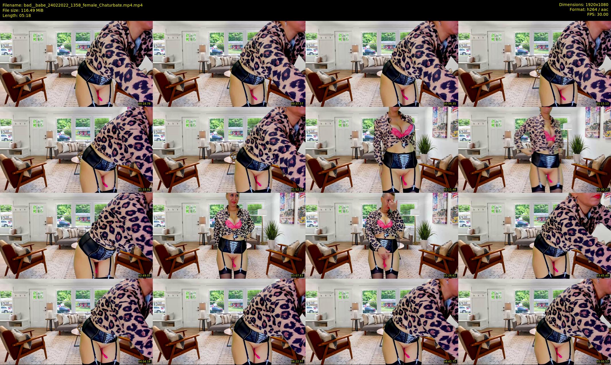 bad__babe — 6 minute Chaturbate female cam show recording, 1080p, Feb 24, 2022