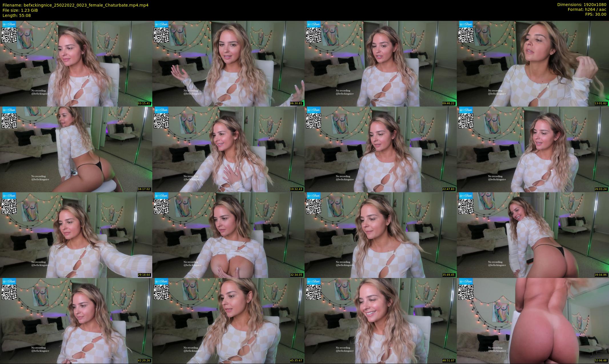 befxckingnice — 56 minute Chaturbate female cam show recording, 1080p, Feb 25, 2022