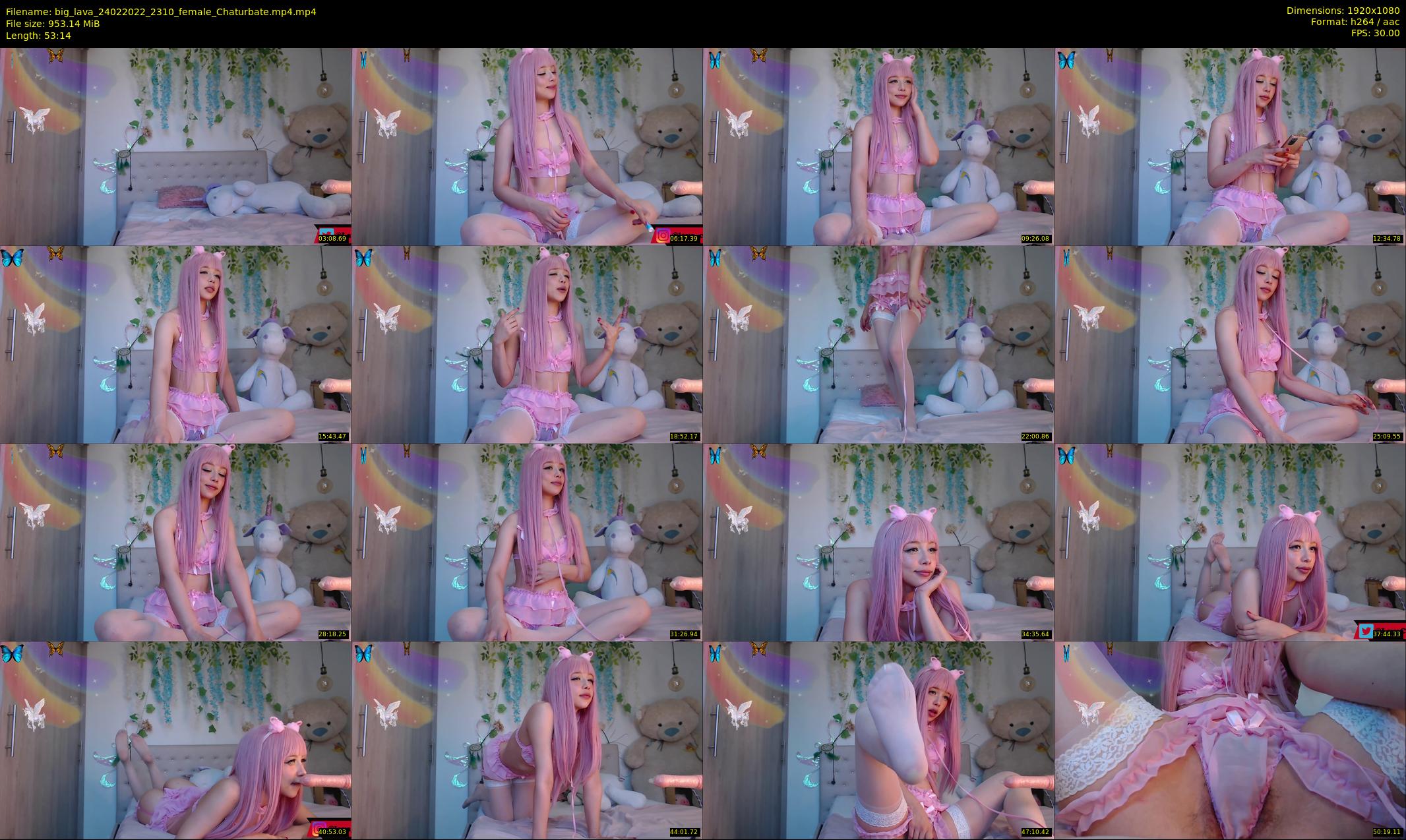 big_lava — 54 minute Chaturbate female cam show recording, 1080p, Feb 24, 2022