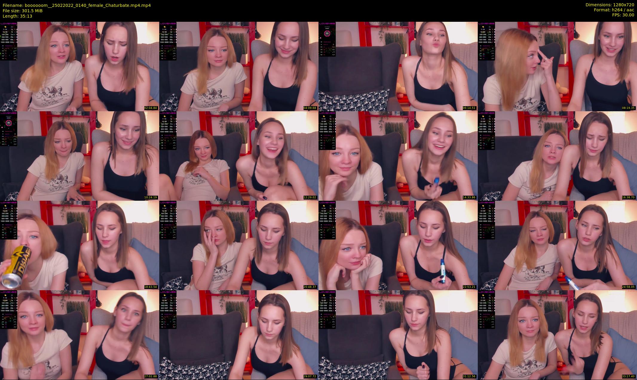 boooooom_ — 36 minute Chaturbate female cam show recording, 720p, Feb 25, 2022