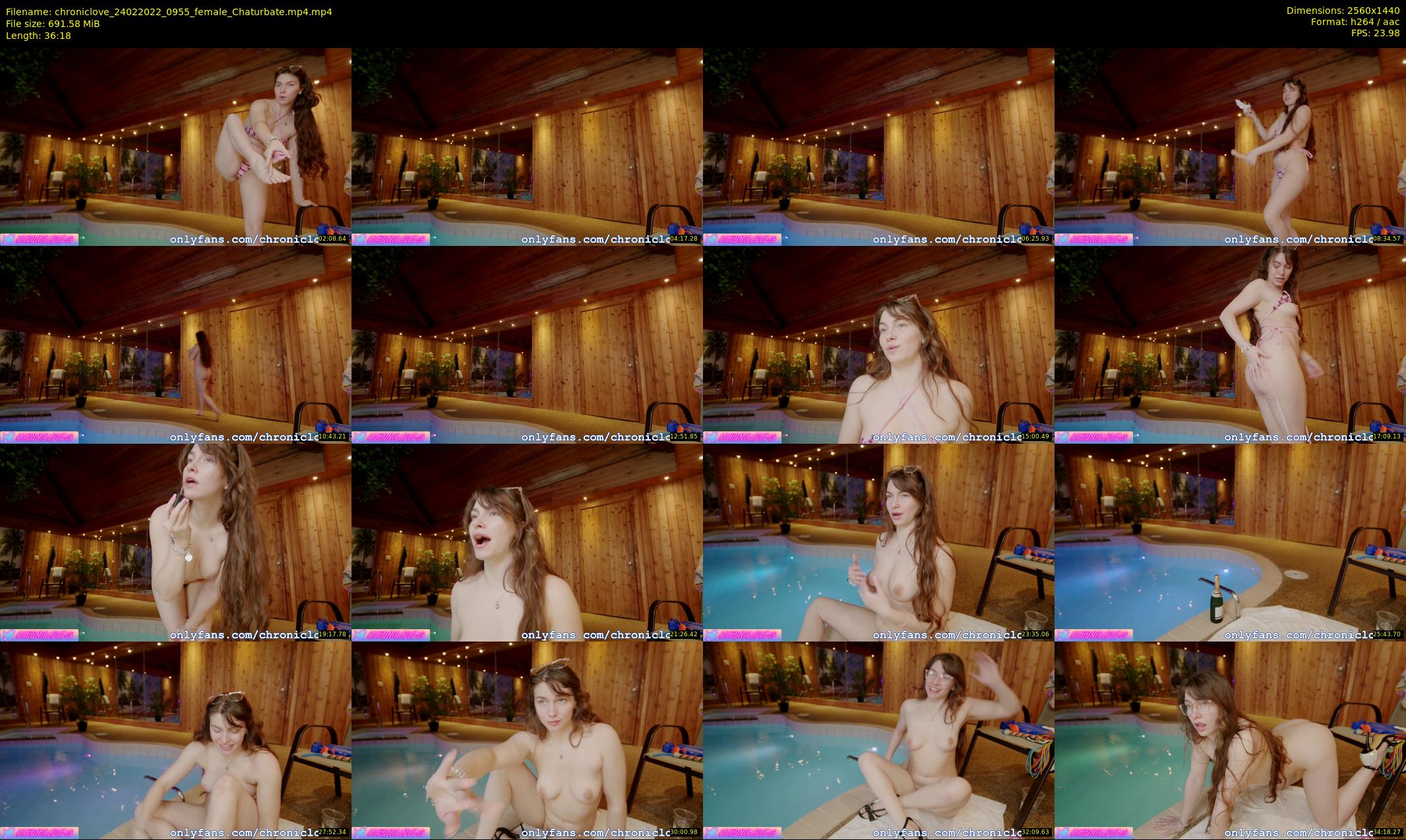 chroniclove — 37 minute Chaturbate female cam show recording, 1080p, Feb 24, 2022