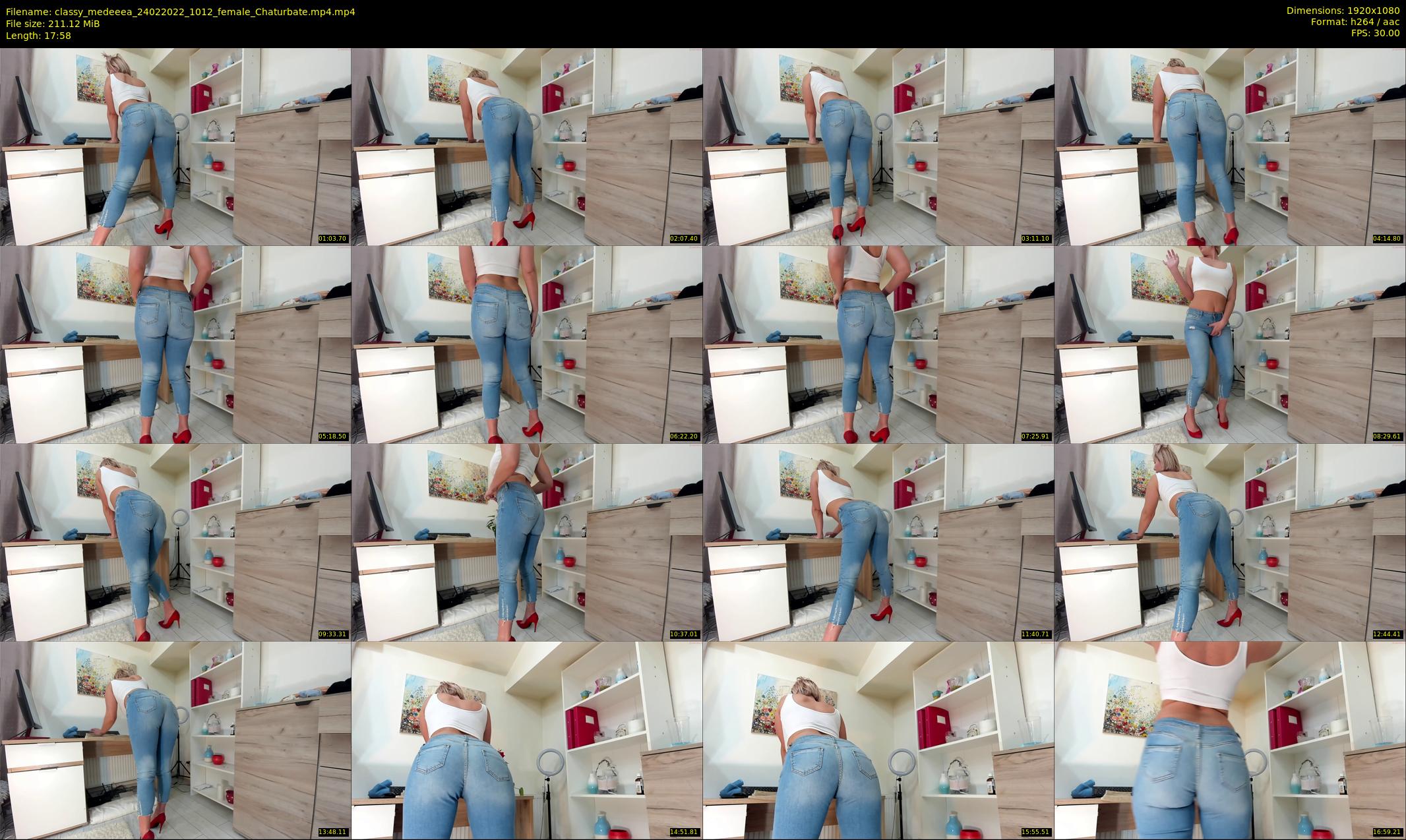 classy_medeeea — 18 minute Chaturbate female cam show recording, 1080p, Feb 24, 2022