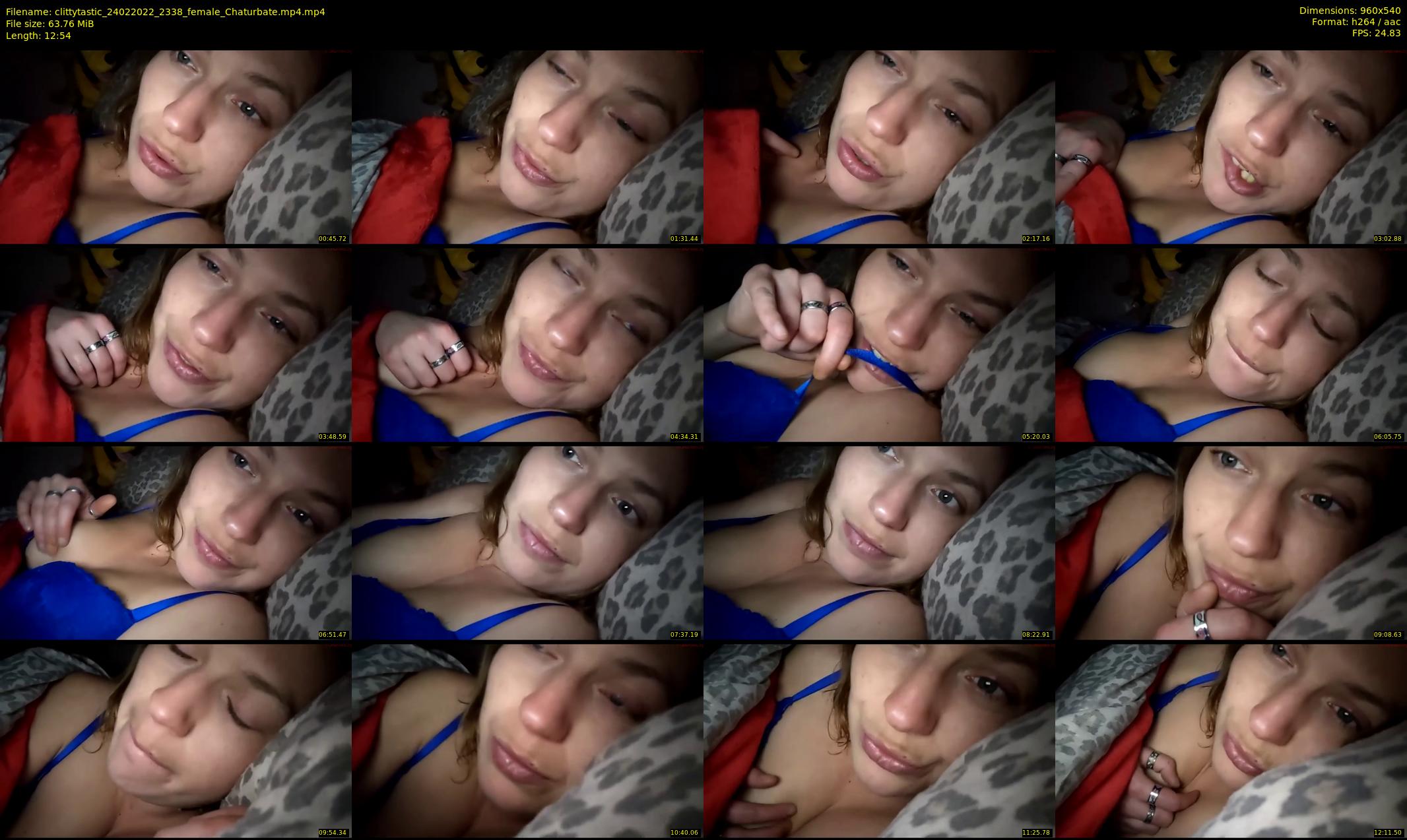 clittytastic — 13 minute Chaturbate female cam show recording, 480p, Feb 24, 2022