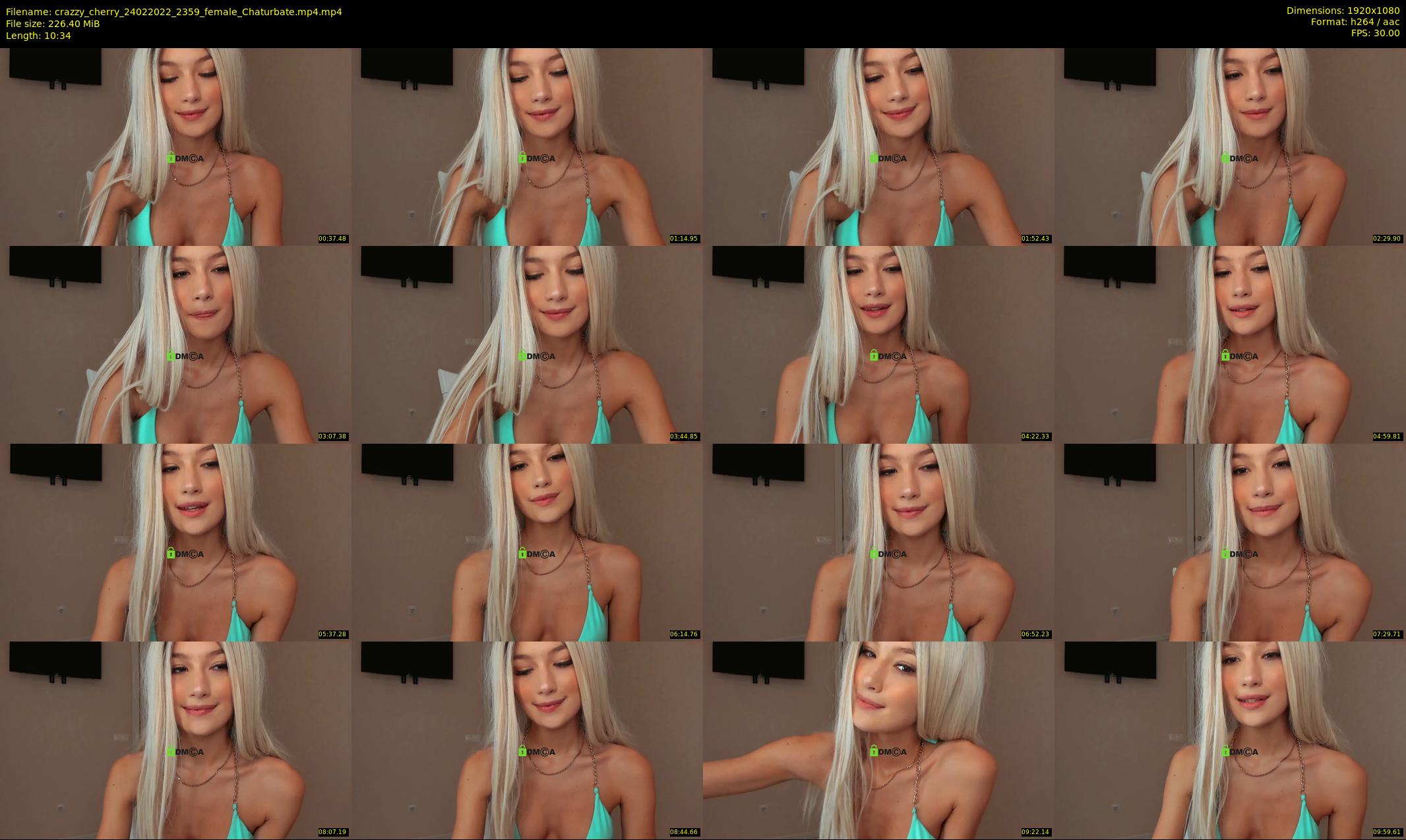 crazzy_cherry — 11 minute Chaturbate female cam show recording, 1080p, Feb 24, 2022