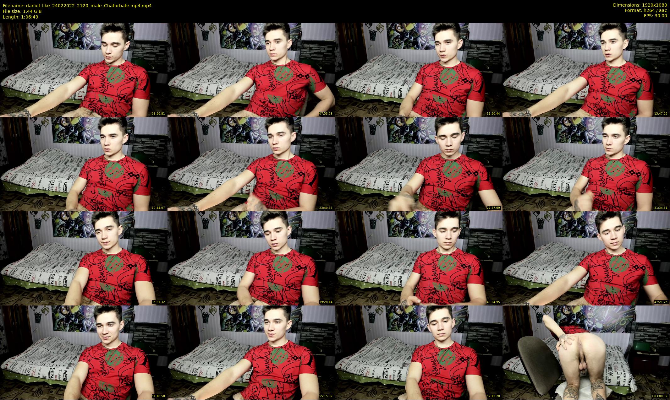 daniel_like — 67 minute Chaturbate male cam show recording, 1080p, Feb 24, 2022