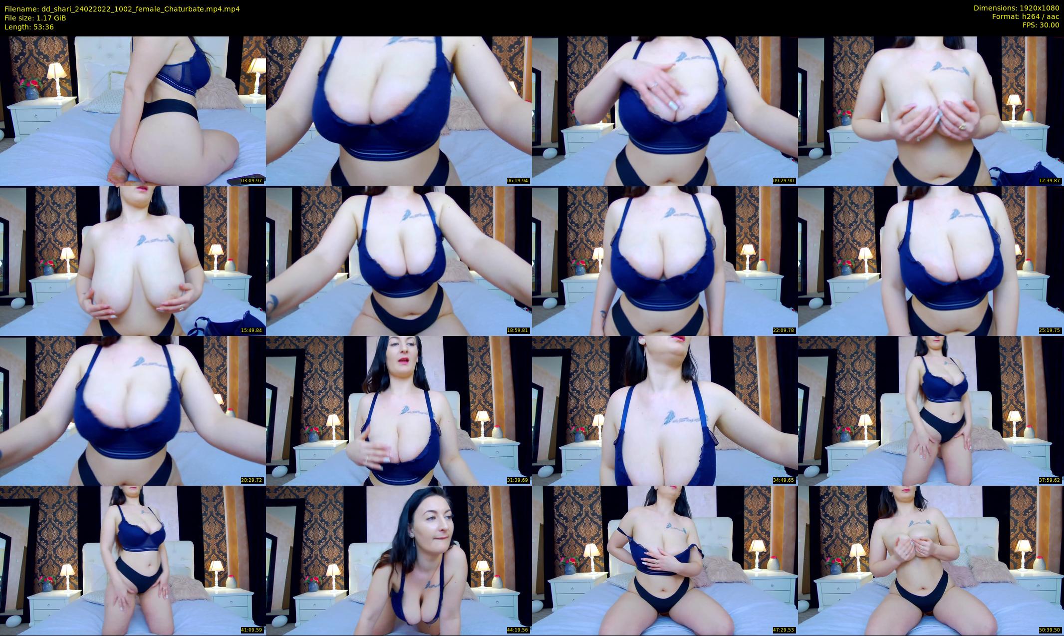 dd_shari — 54 minute Chaturbate female cam show recording, 1080p, Feb 24, 2022