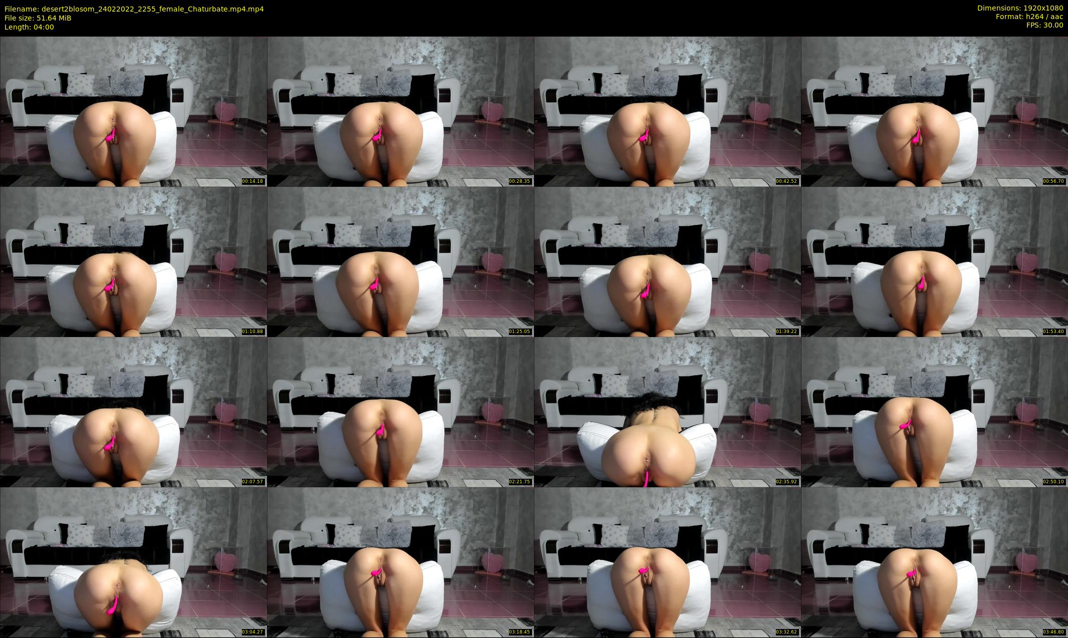 desert2blosom — 4 minute Chaturbate female cam show recording, 1080p, Feb 24, 2022
