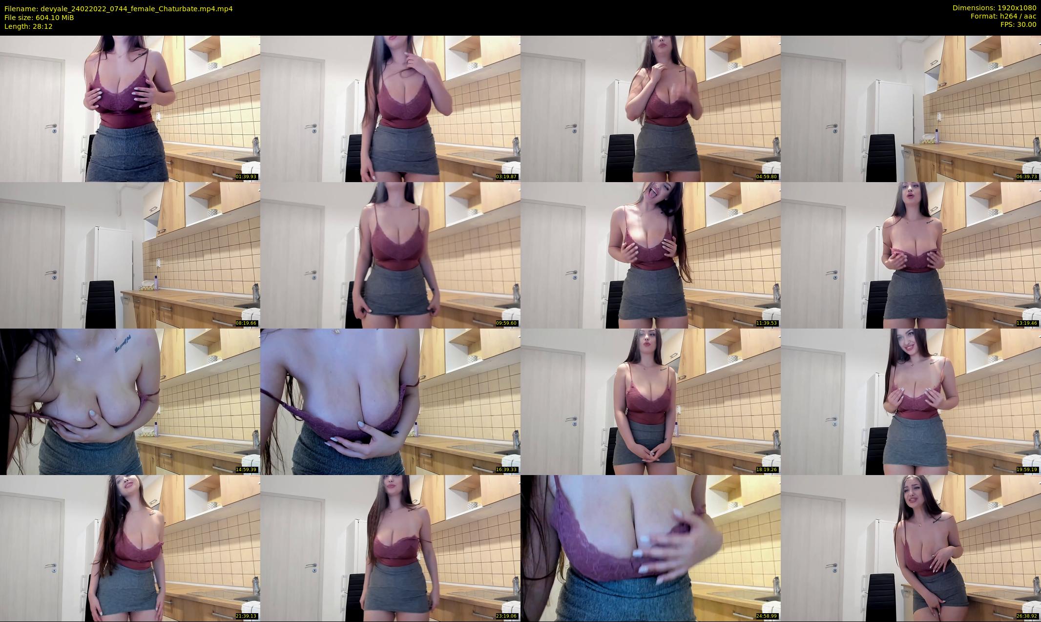 devyale — 29 minute Chaturbate female cam show recording, 1080p, Feb 24, 2022