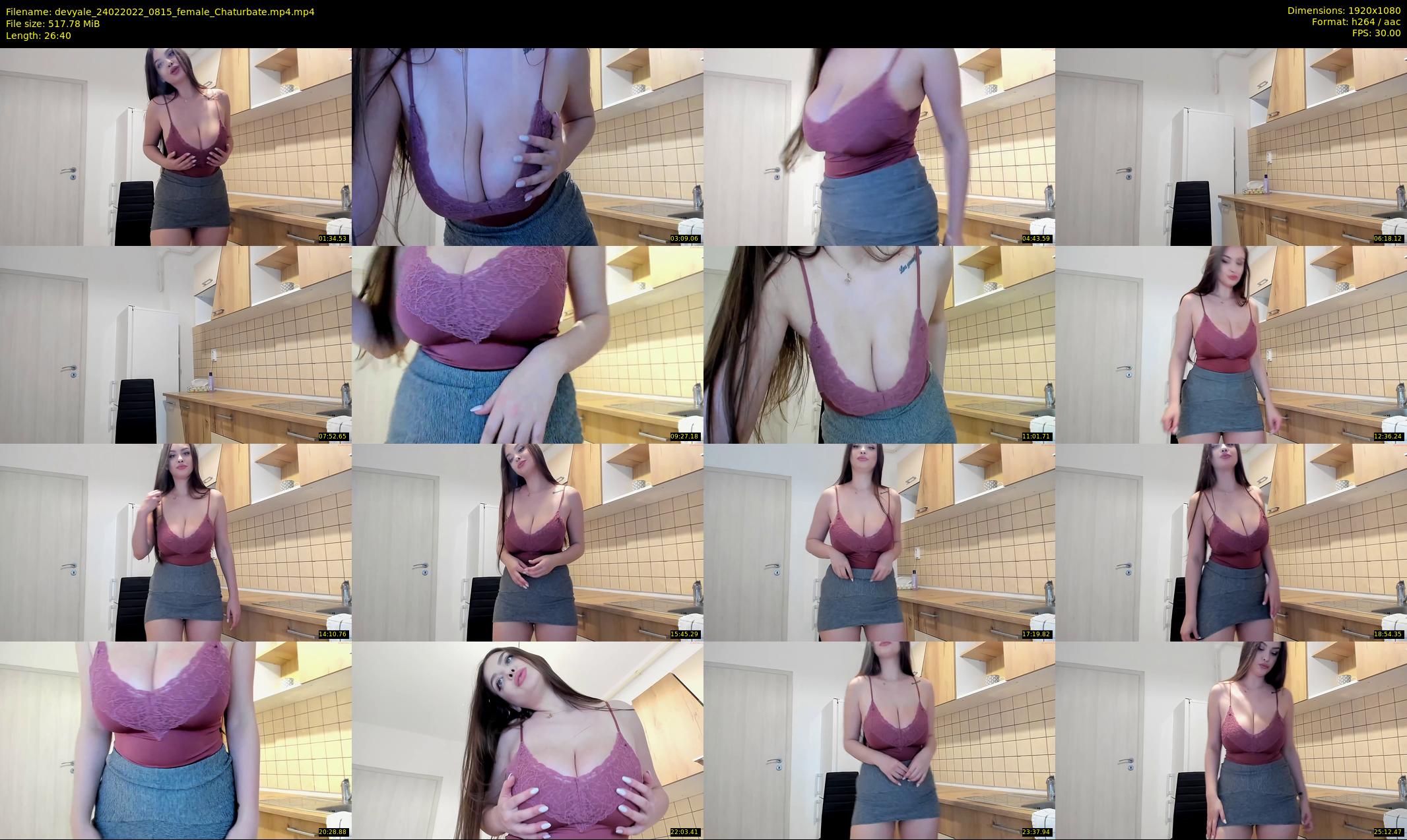 devyale — 27 minute Chaturbate female cam show recording, 1080p, Feb 24, 2022
