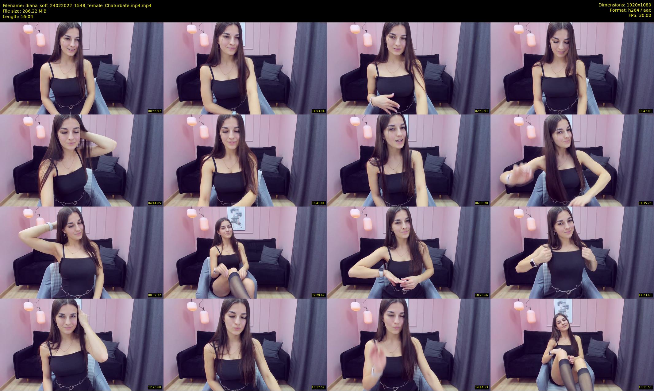 diana_soft — 17 minute Chaturbate female cam show recording, 1080p, Feb 24, 2022