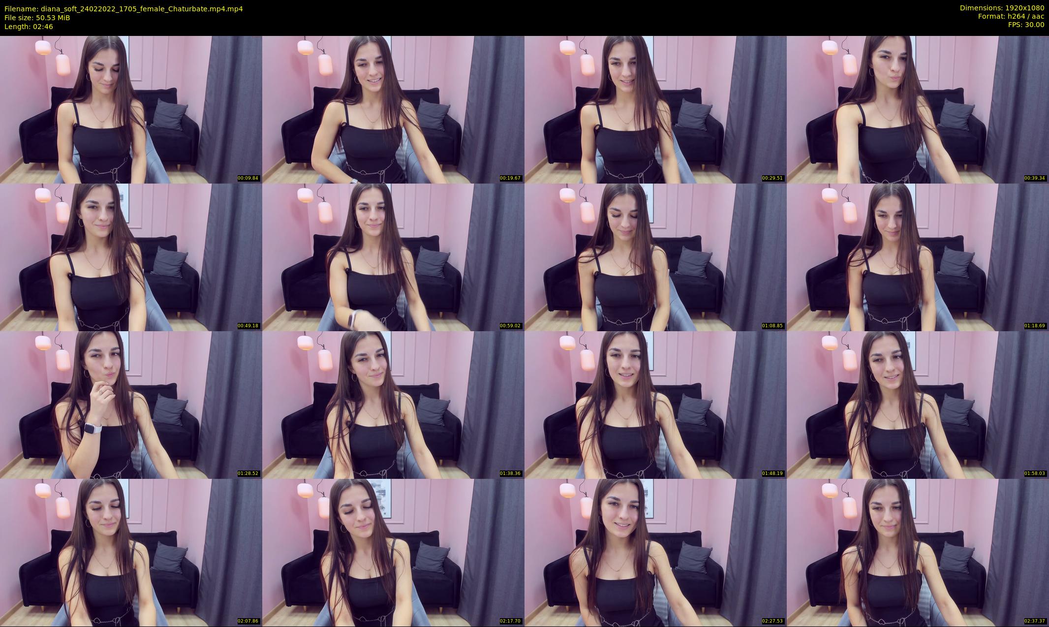 diana_soft — 3 minute Chaturbate female cam show recording, 1080p, Feb 24, 2022