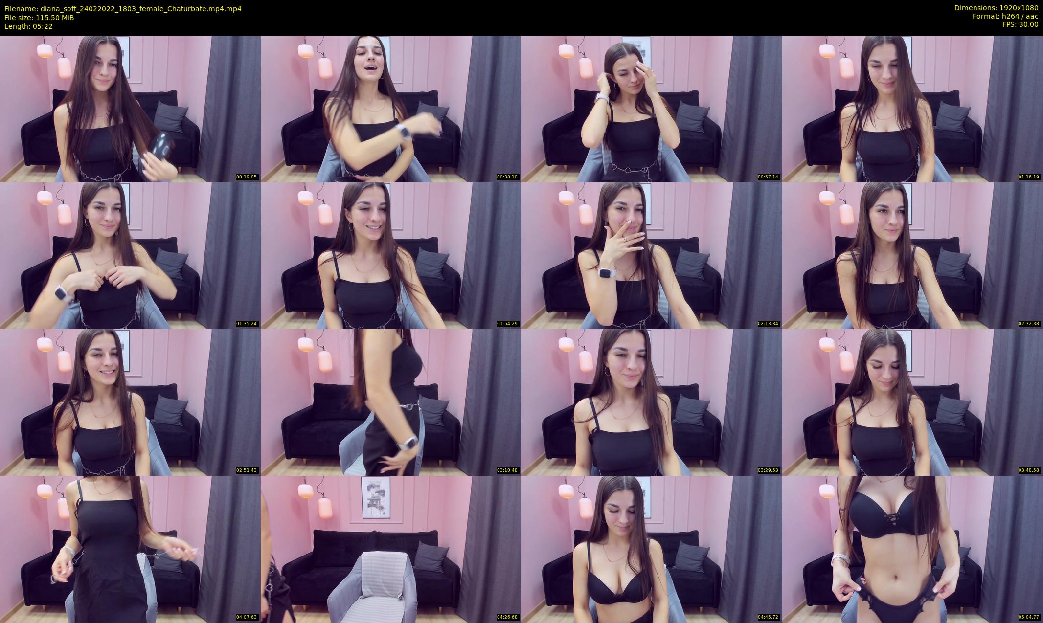 diana_soft — 6 minute Chaturbate female cam show recording, 1080p, Feb 24, 2022