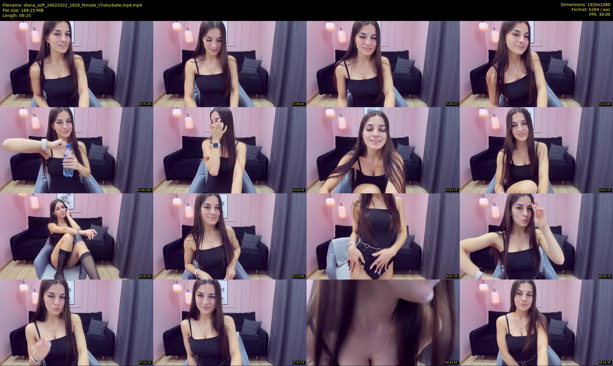 diana_soft — 10 minute Chaturbate female cam show recording, 1080p, Feb 24, 2022