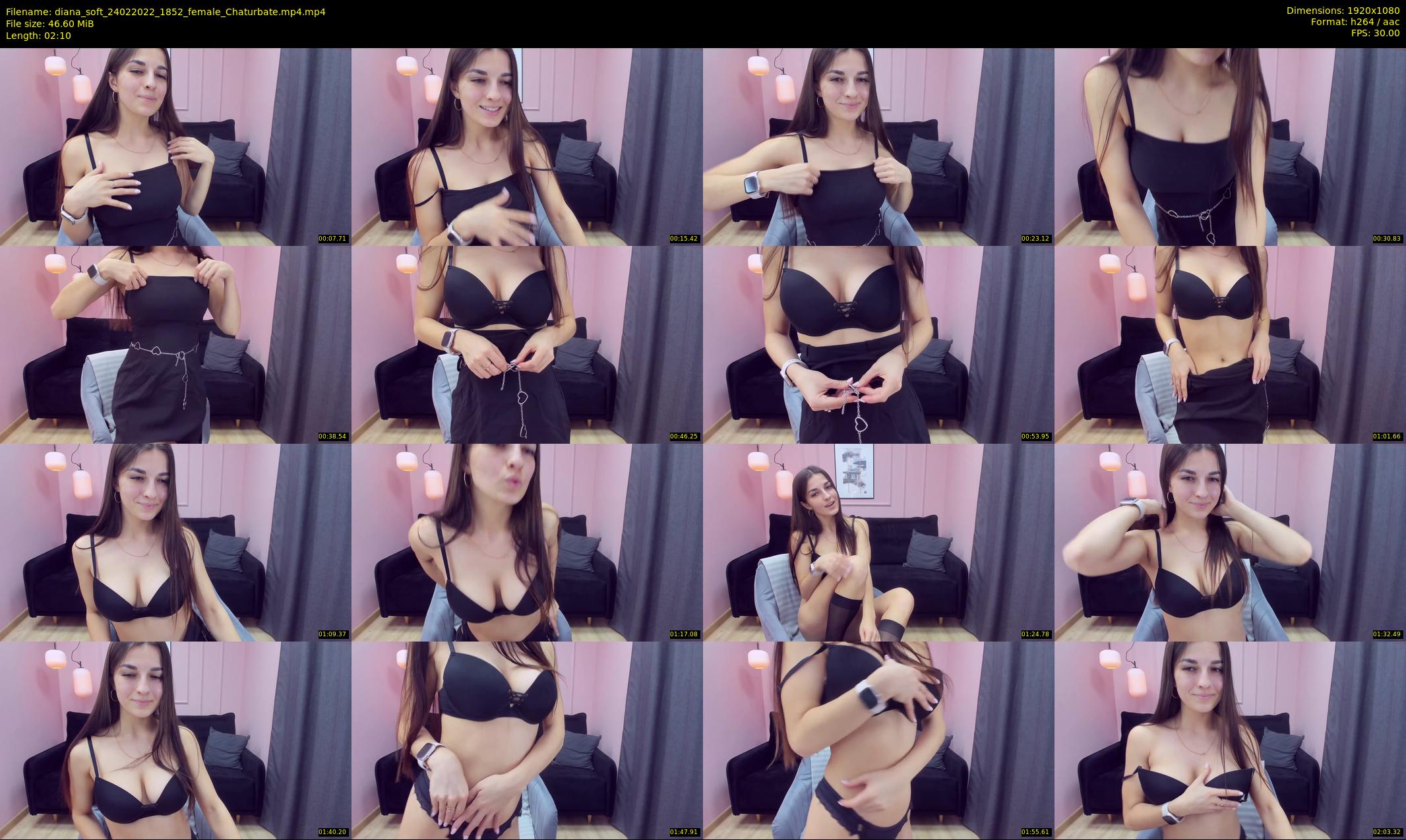 diana_soft — 3 minute Chaturbate female cam show recording, 1080p, Feb 24, 2022