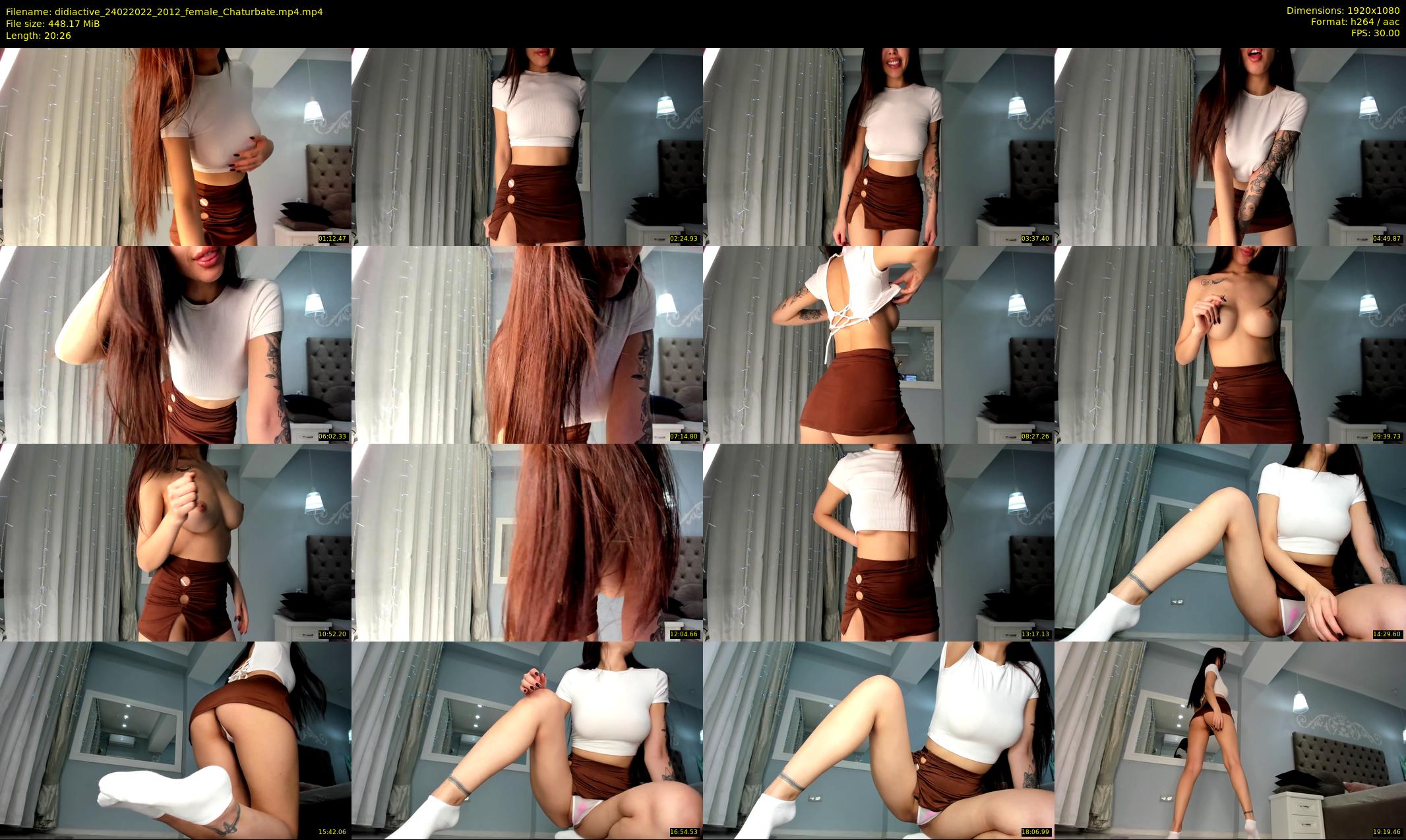 didiactive — 21 minute Chaturbate female cam show recording, 1080p, Feb 24, 2022