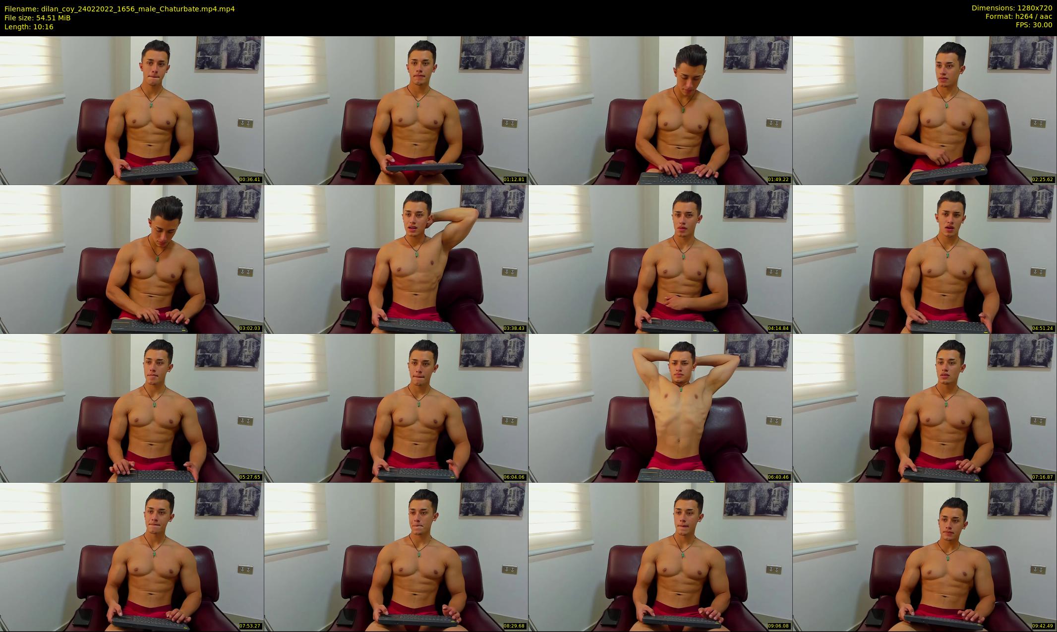dilan_coy — 11 minute Chaturbate male cam show recording, 720p, Feb 24, 2022