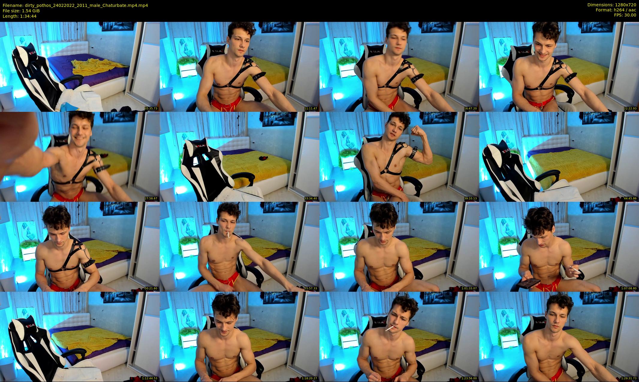 dirty_pothos — 95 minute Chaturbate male cam show recording, 720p, Feb 24, 2022