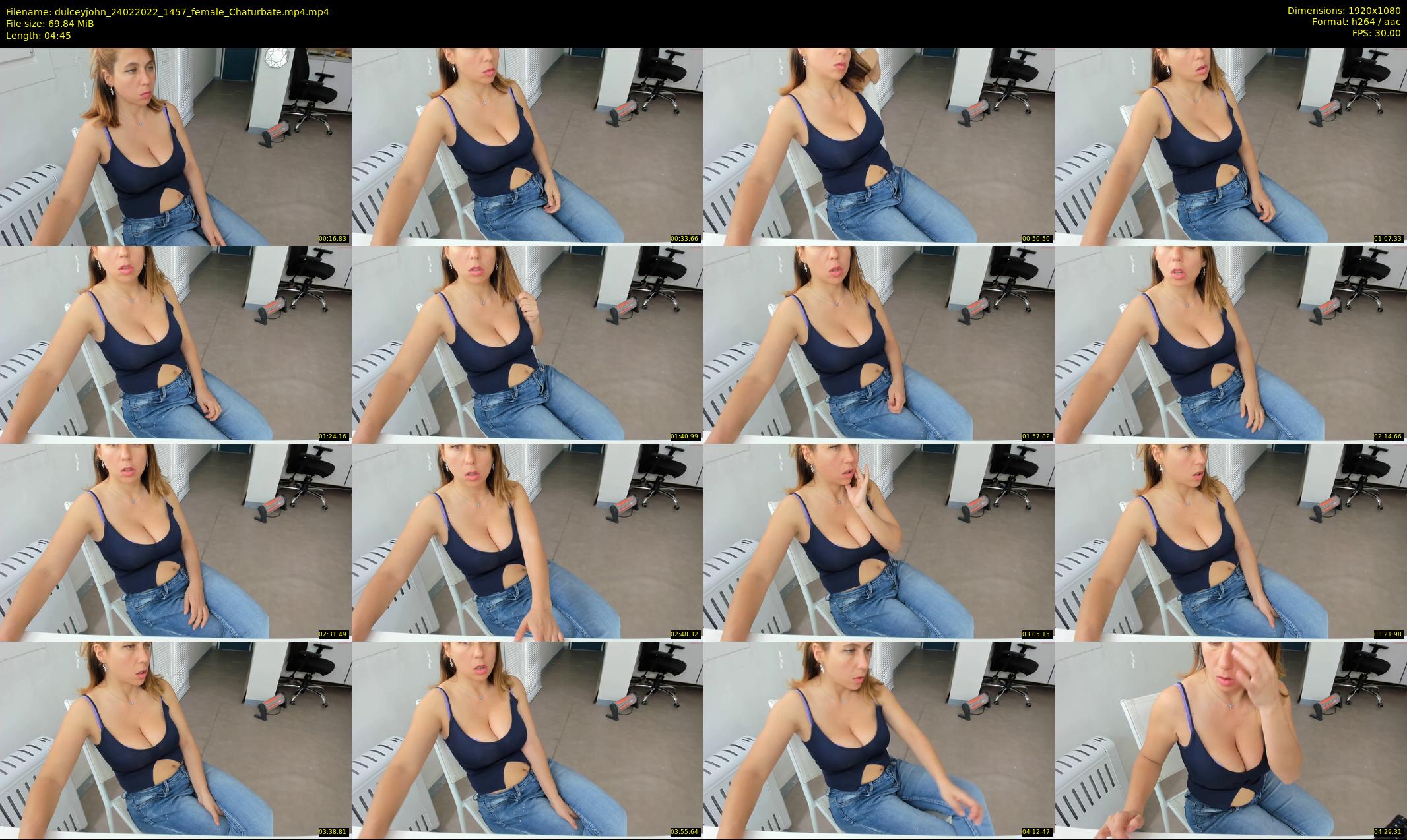 dulceyjohn — 5 minute Chaturbate female cam show recording, 1080p, Feb 24, 2022