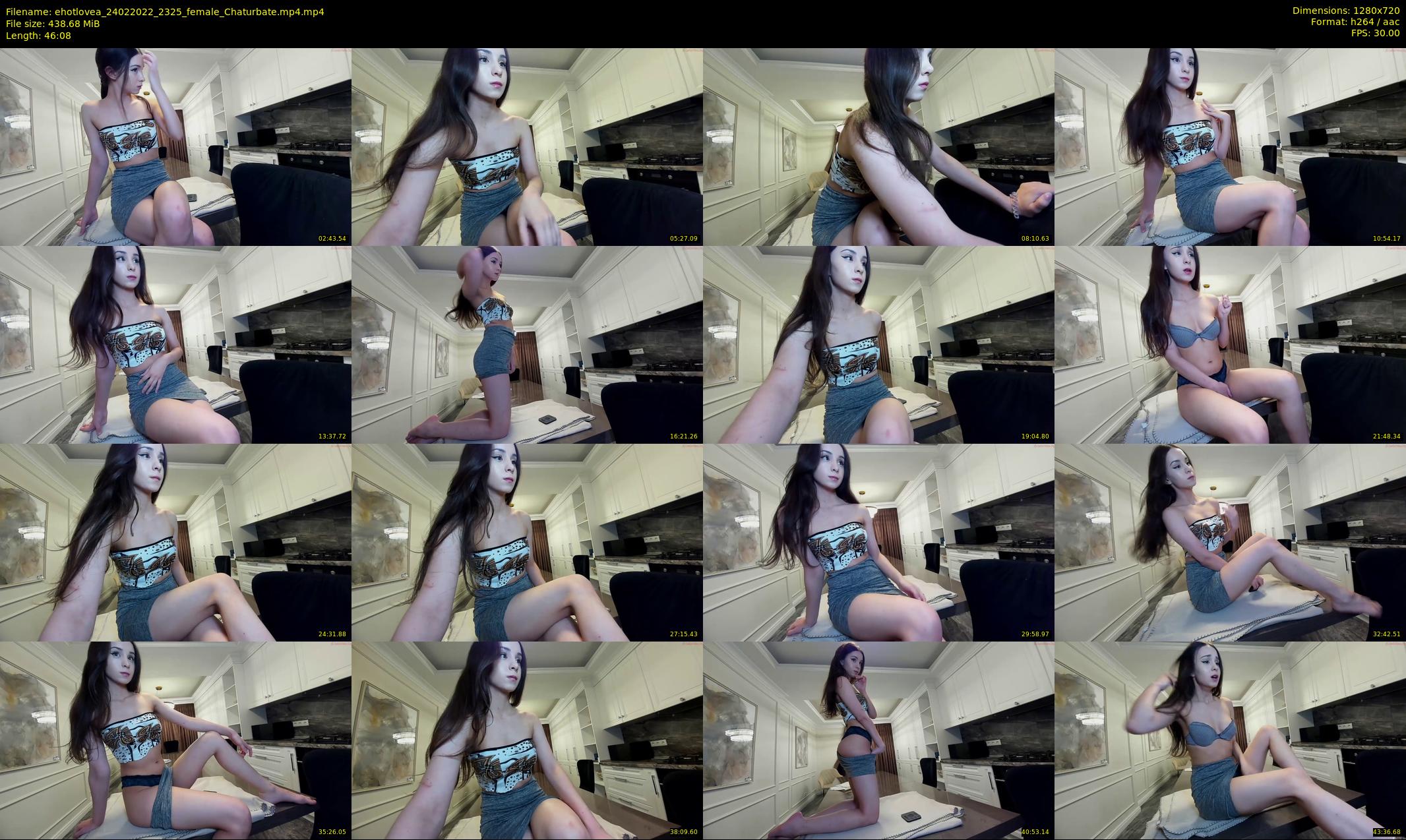 ehotlovea — 47 minute Chaturbate female cam show recording, 720p, Feb 24, 2022