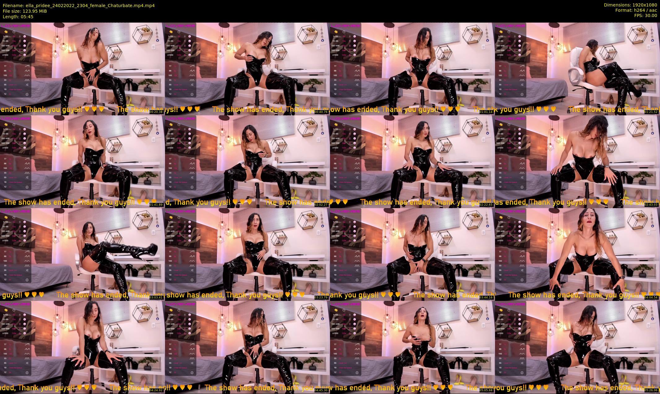 ella_pridee — 6 minute Chaturbate female cam show recording, 1080p, Feb 24, 2022