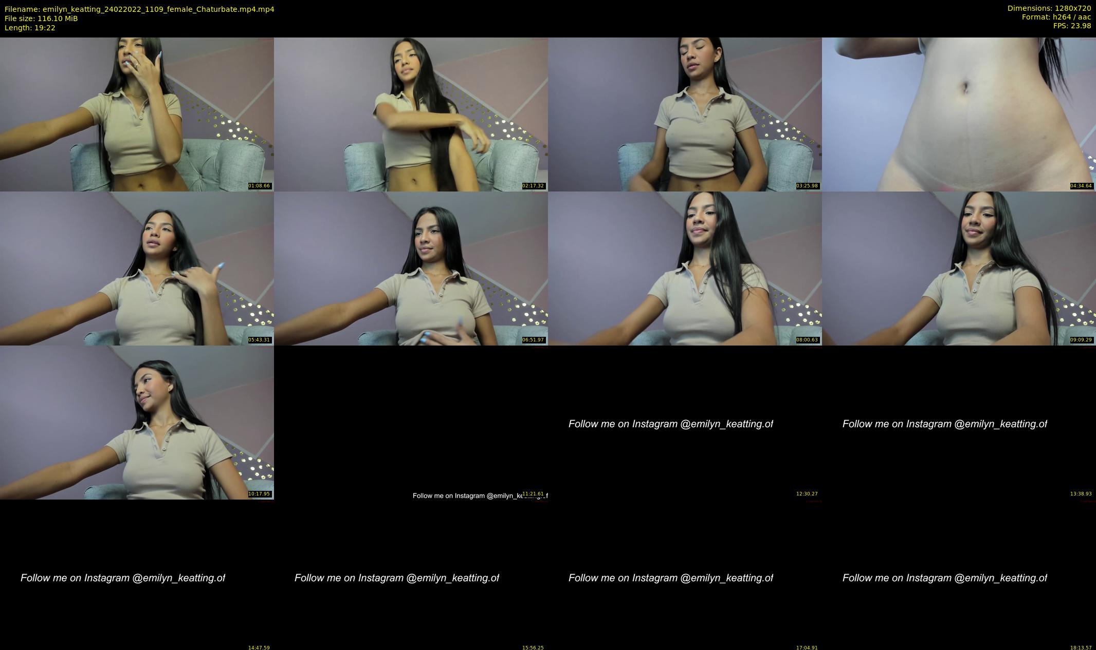 emilyn_keatting — 20 minute Chaturbate female cam show recording, 720p, Feb 24, 2022