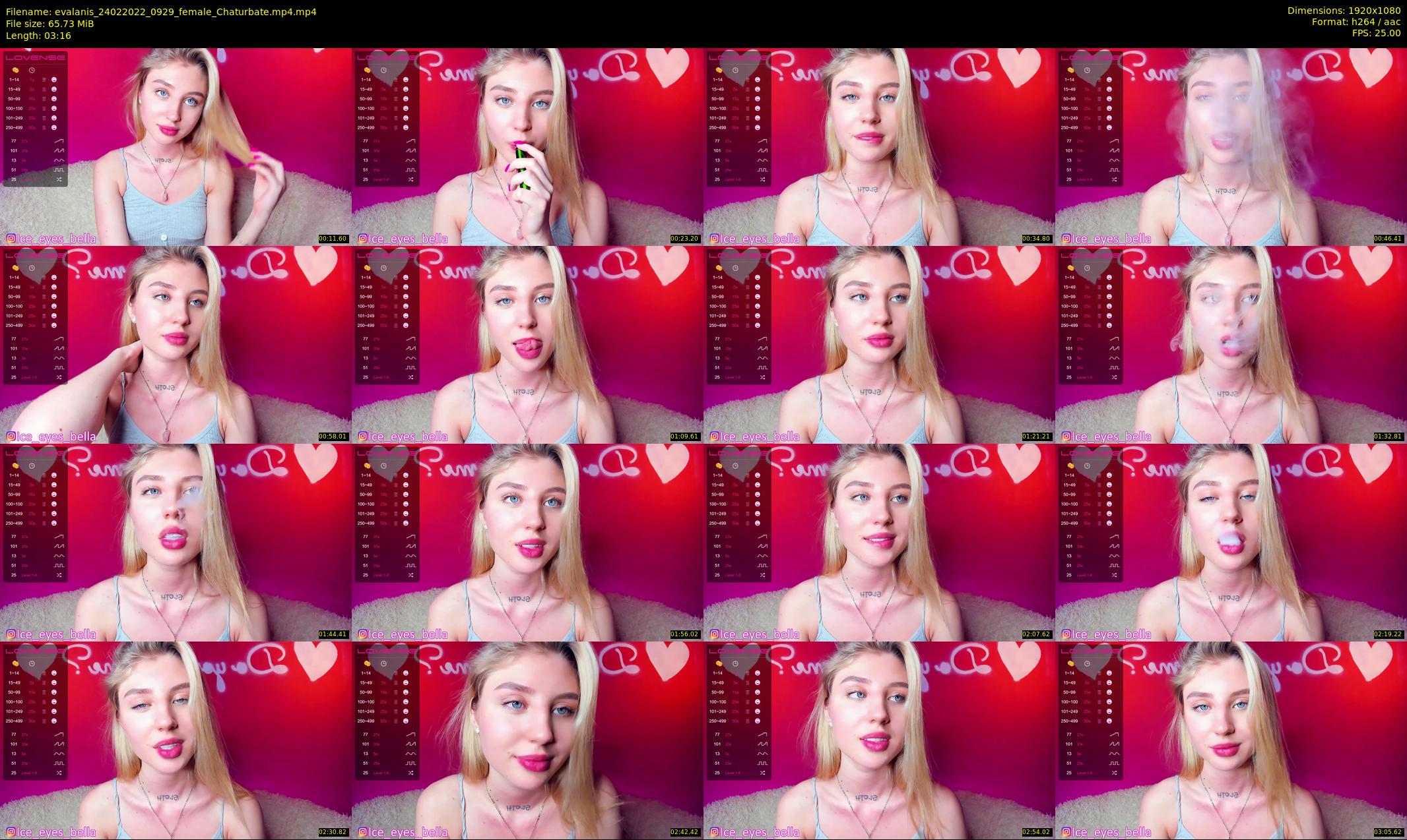 evalanis — 4 minute Chaturbate couple cam show recording, 1080p, Feb 24, 2022