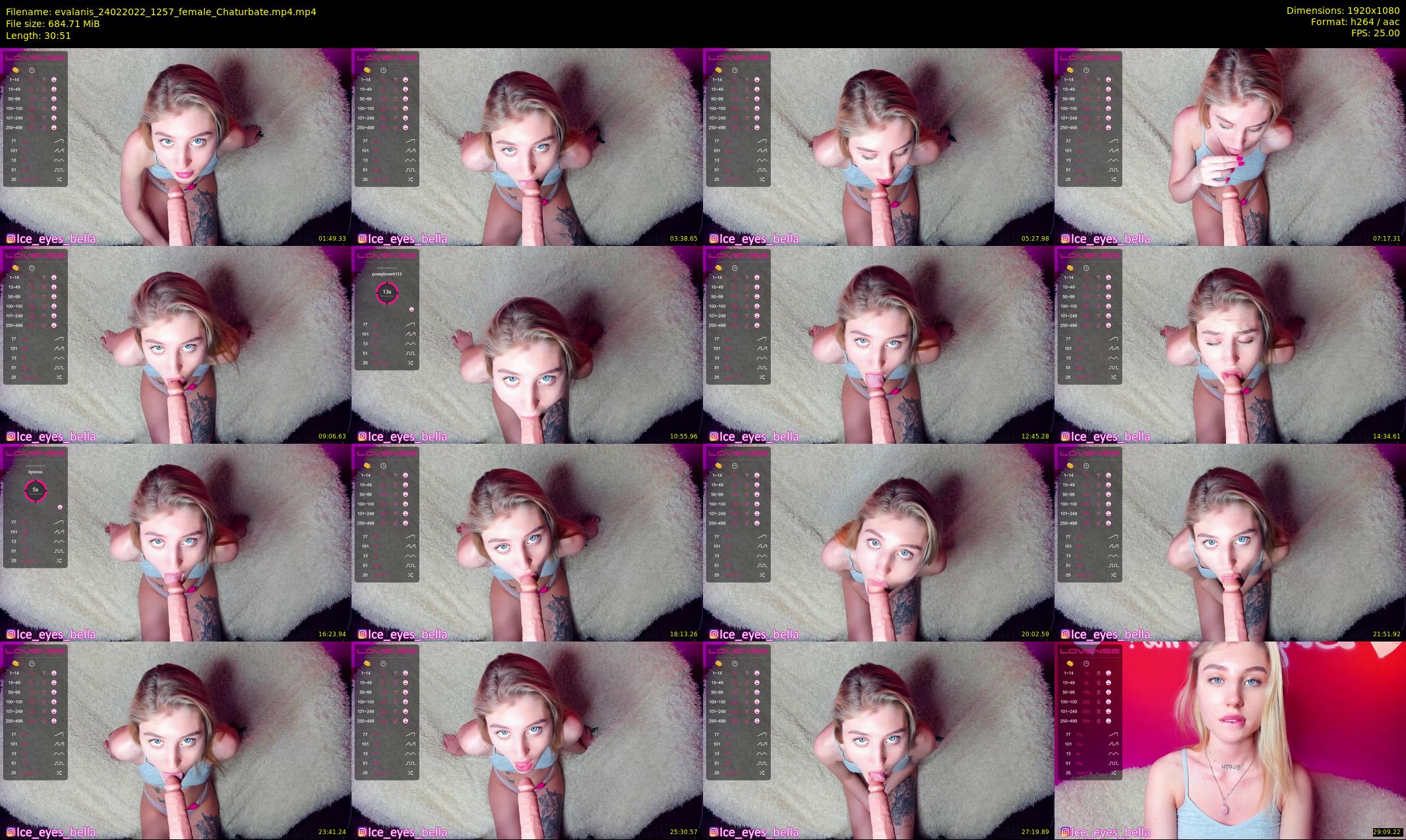 evalanis — 31 minute Chaturbate couple cam show recording, 1080p, Feb 24, 2022