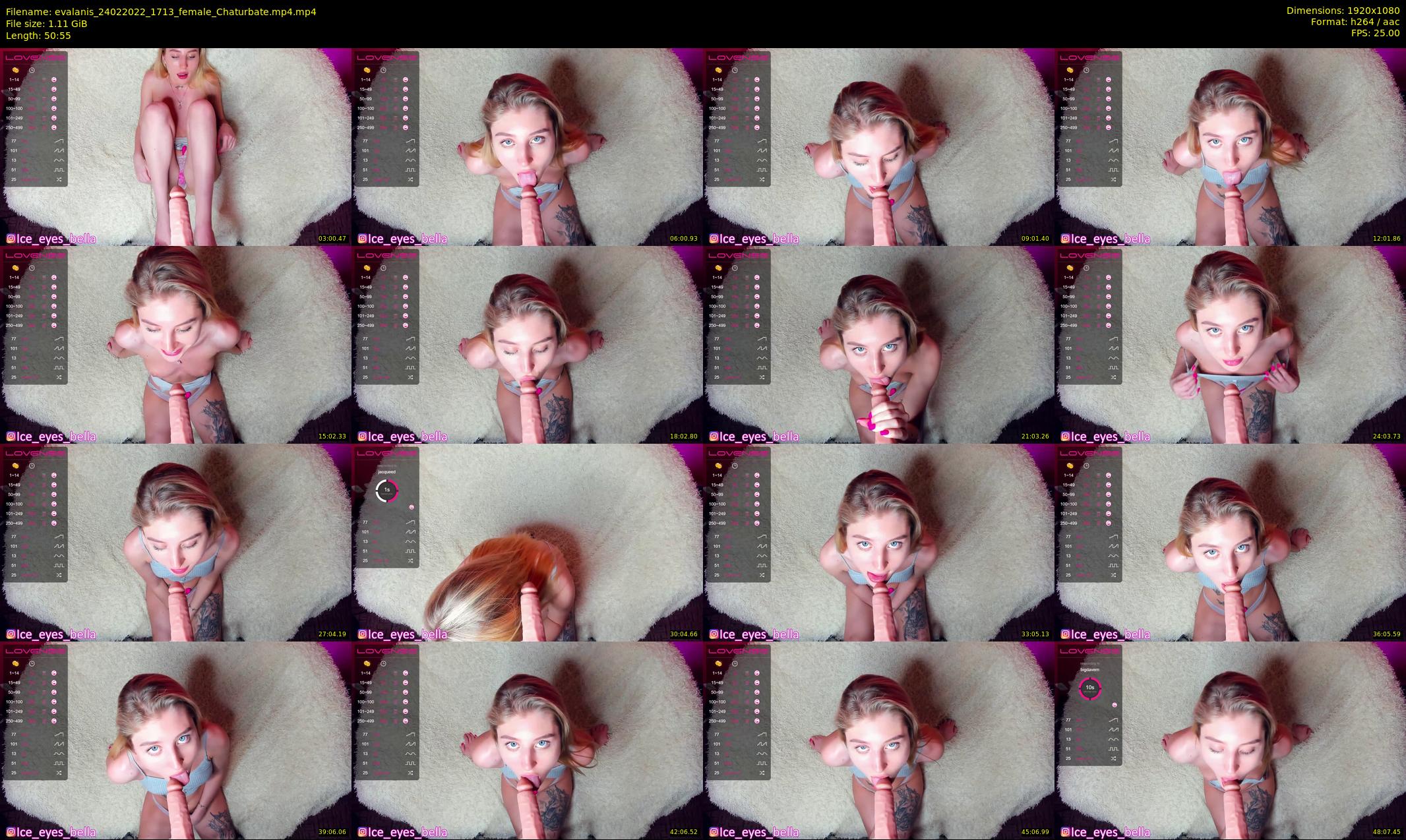 evalanis — 51 minute Chaturbate couple cam show recording, 1080p, Feb 24, 2022