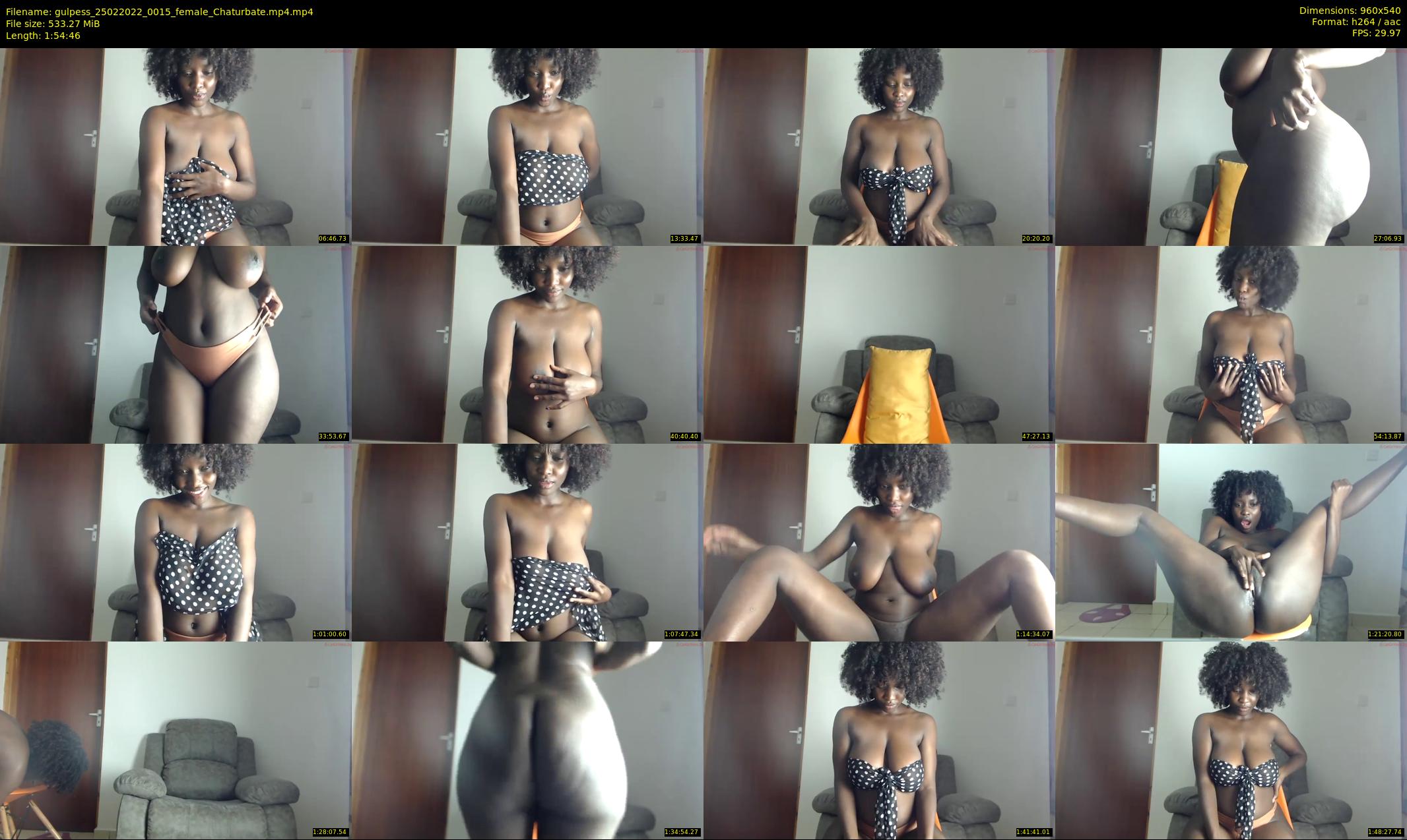 gulpess — 115 minute Chaturbate female cam show recording, 480p, Feb 25, 2022