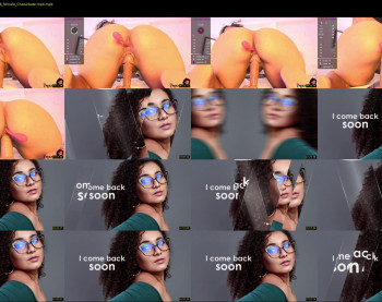 imacwen — 55 minute Chaturbate female cam show recording, 1080p, Feb 24, 2022
