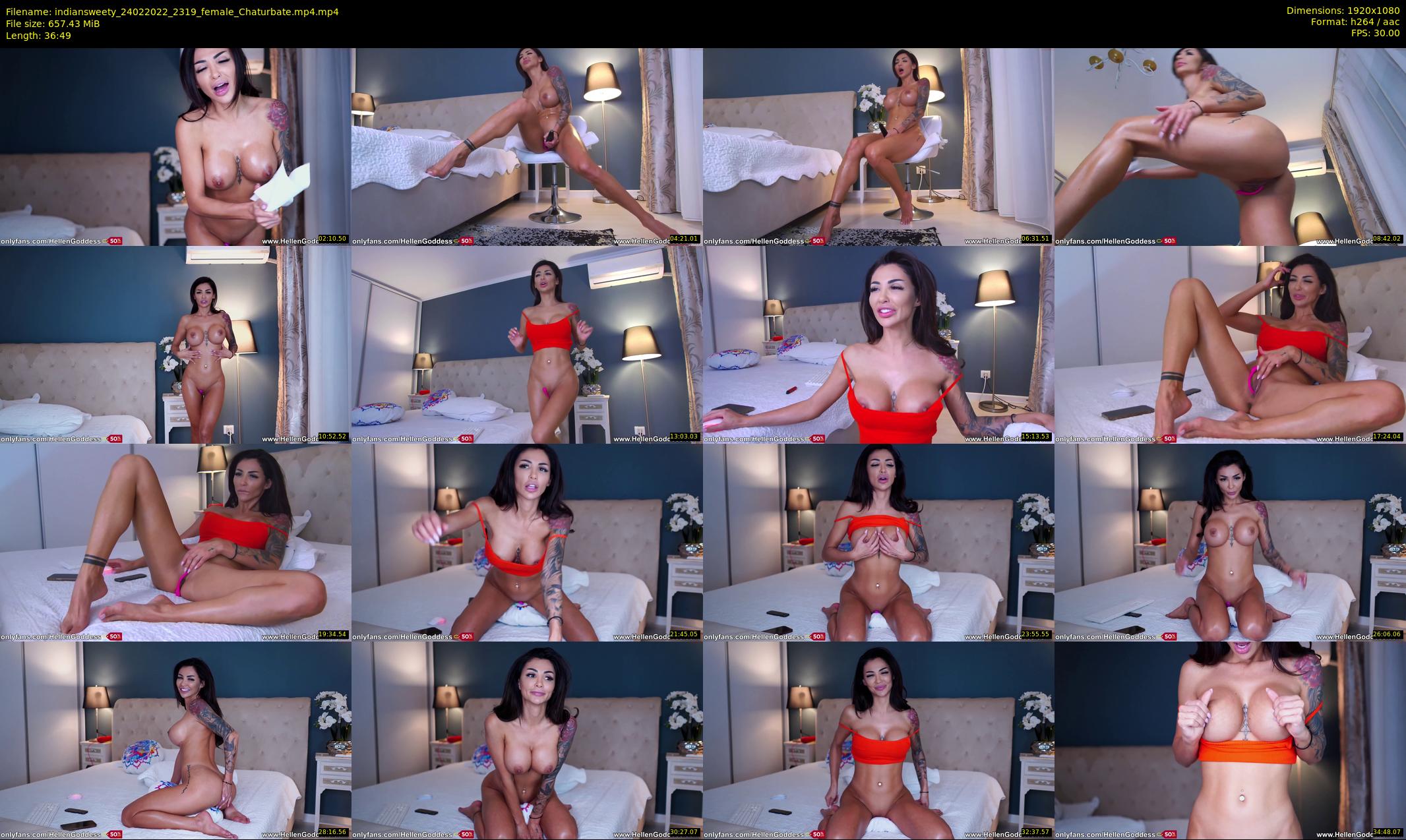 indiansweety — 37 minute Chaturbate female cam show recording, 1080p, Feb 24, 2022