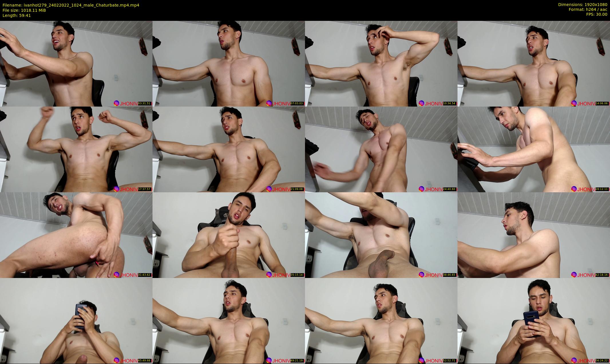 ivanhot279 — 60 minute Chaturbate male cam show recording, 1080p, Feb 24, 2022