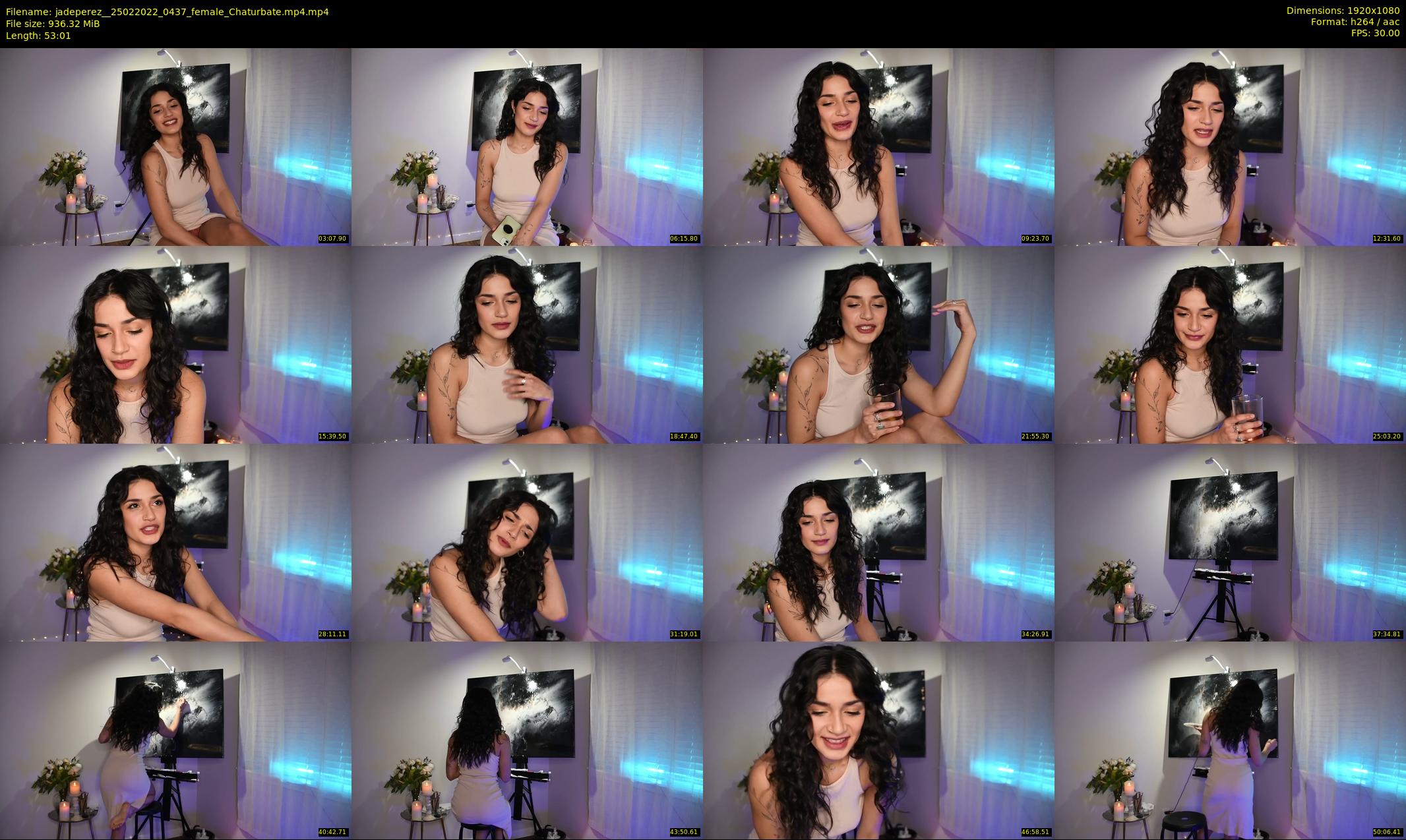 jadeperez_ — 54 minute Chaturbate female cam show recording, 1080p, Feb 25, 2022