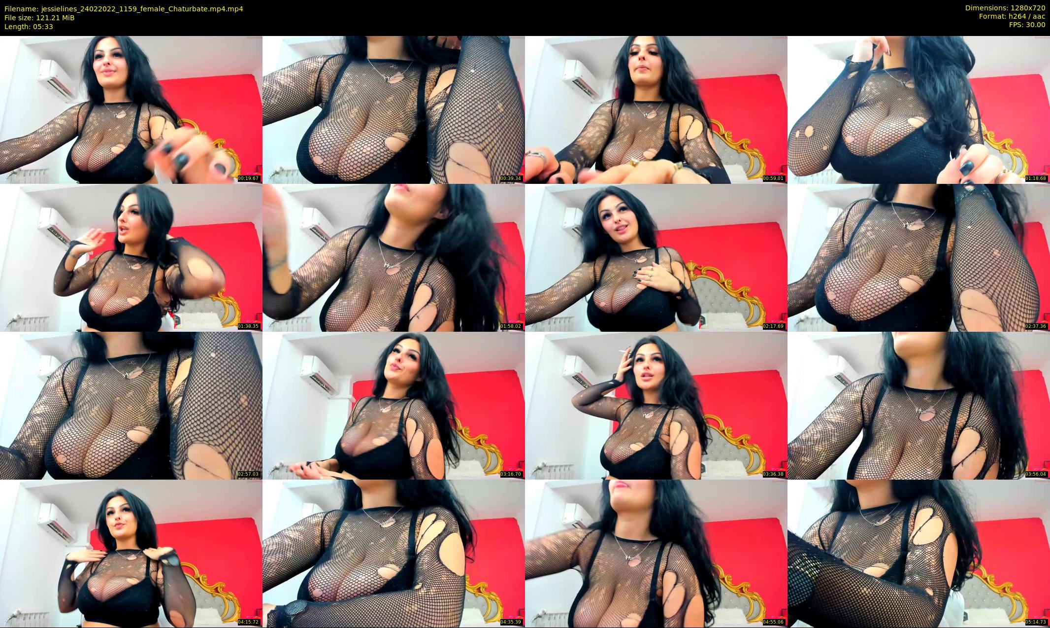 jessielines — 6 minute Chaturbate female cam show recording, 720p, Feb 24, 2022