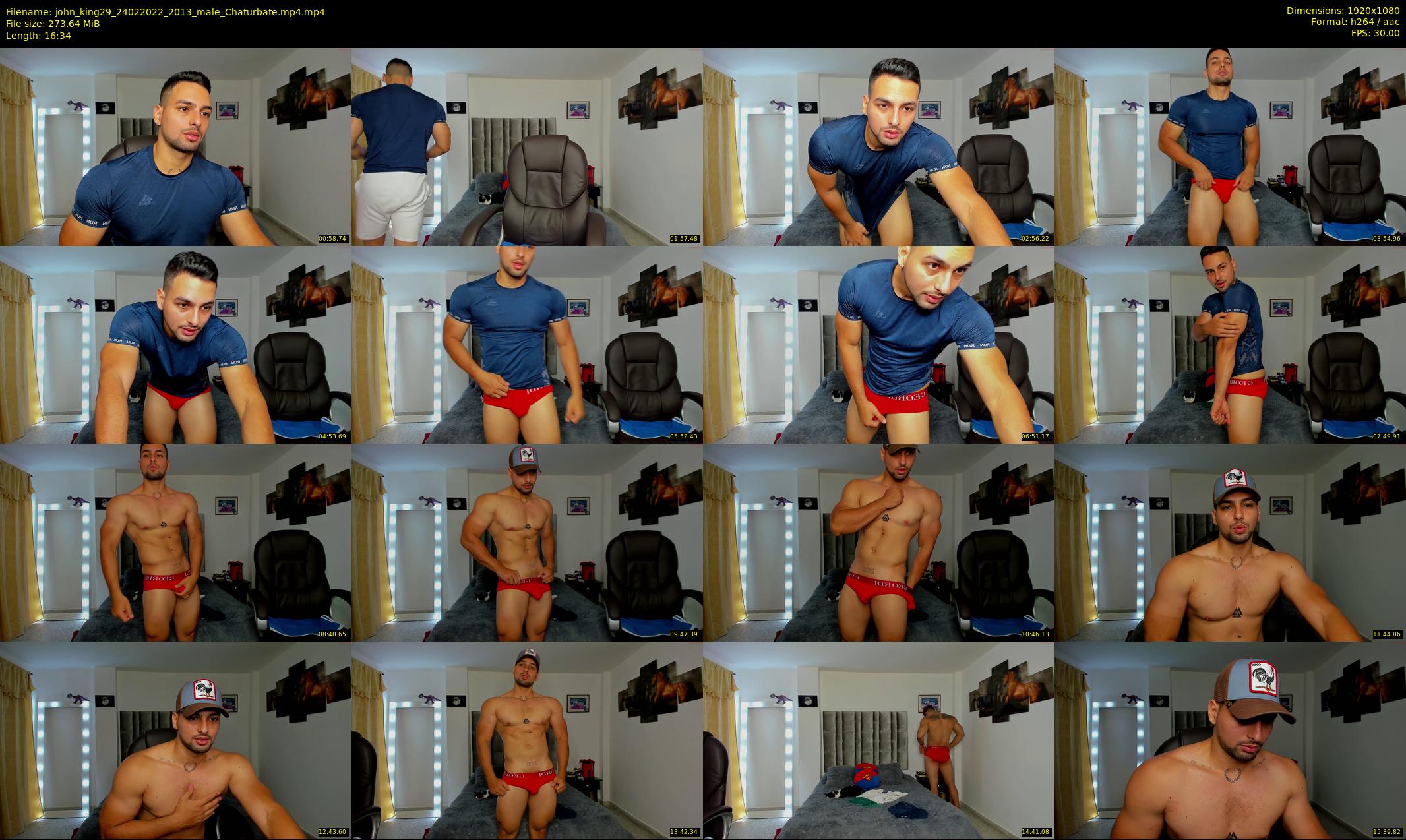 john_king29 — 17 minute Chaturbate male cam show recording, 1080p, Feb 24, 2022