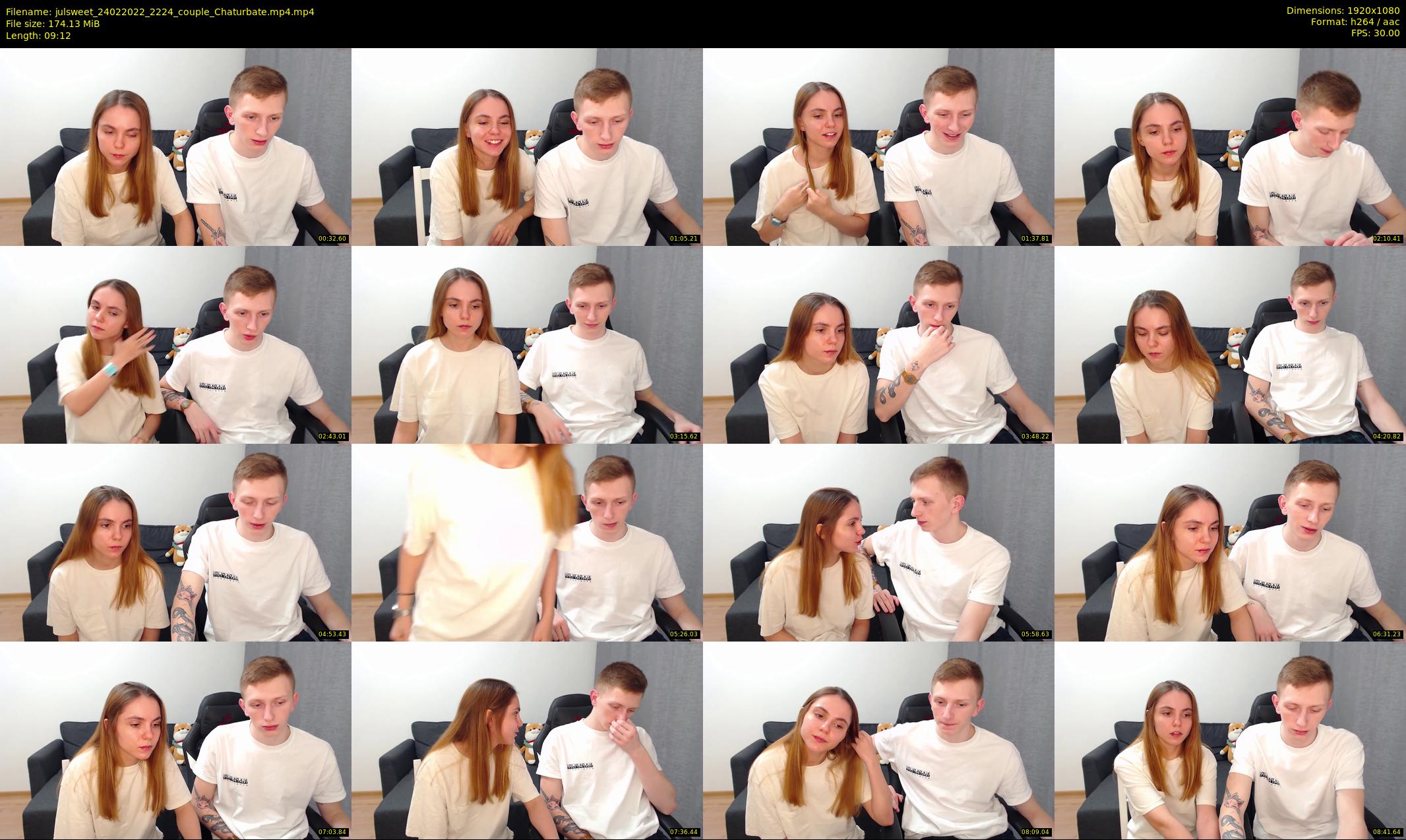 julsweet — 10 minute Chaturbate male cam show recording, 1080p, Feb 24, 2022