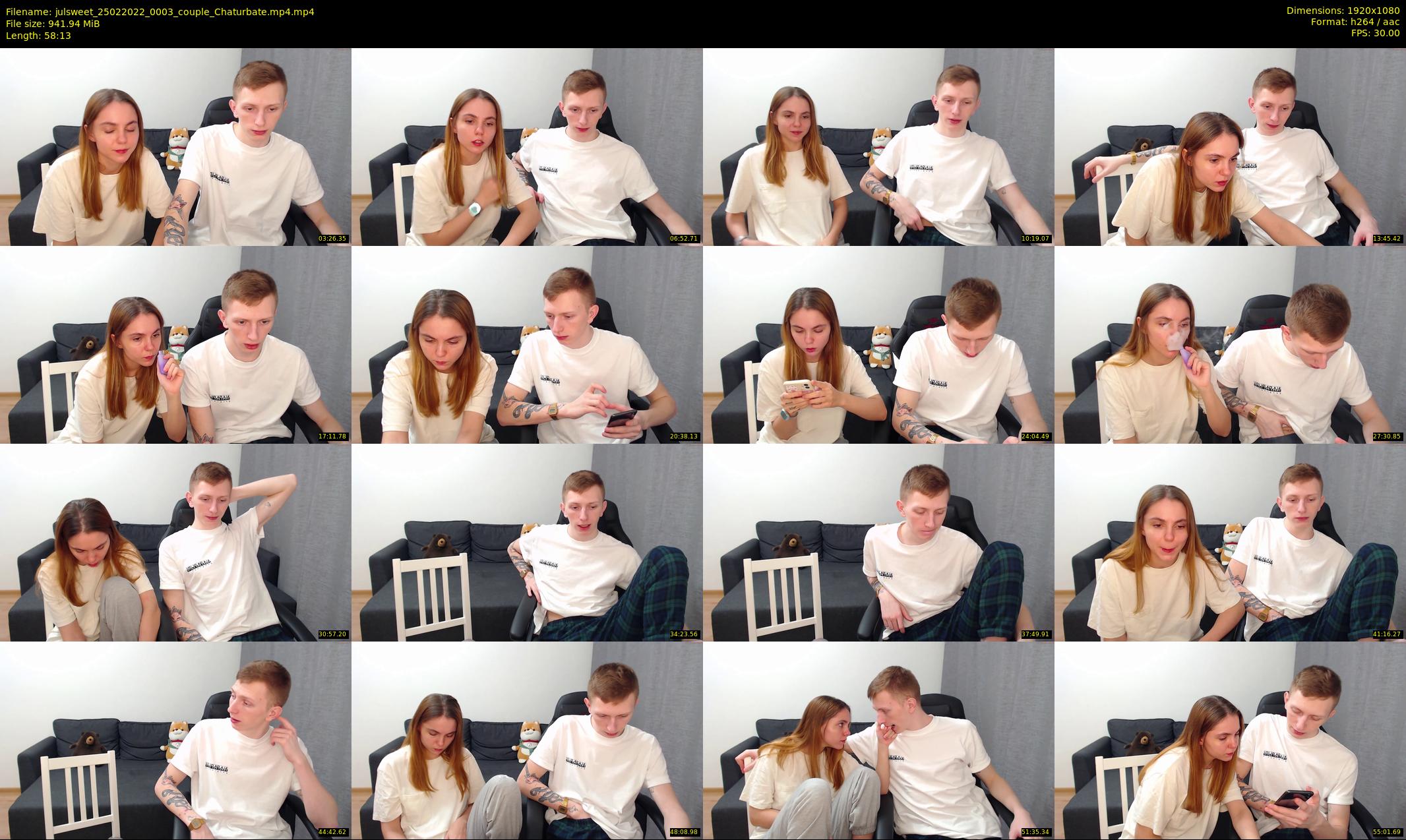 julsweet — 59 minute Chaturbate male cam show recording, 1080p, Feb 25, 2022
