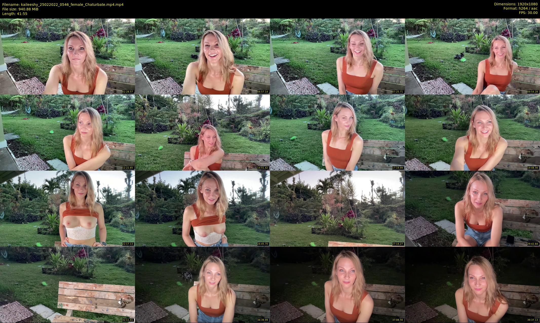 kaileeshy — 42 minute Chaturbate female cam show recording, 1080p, Feb 25, 2022