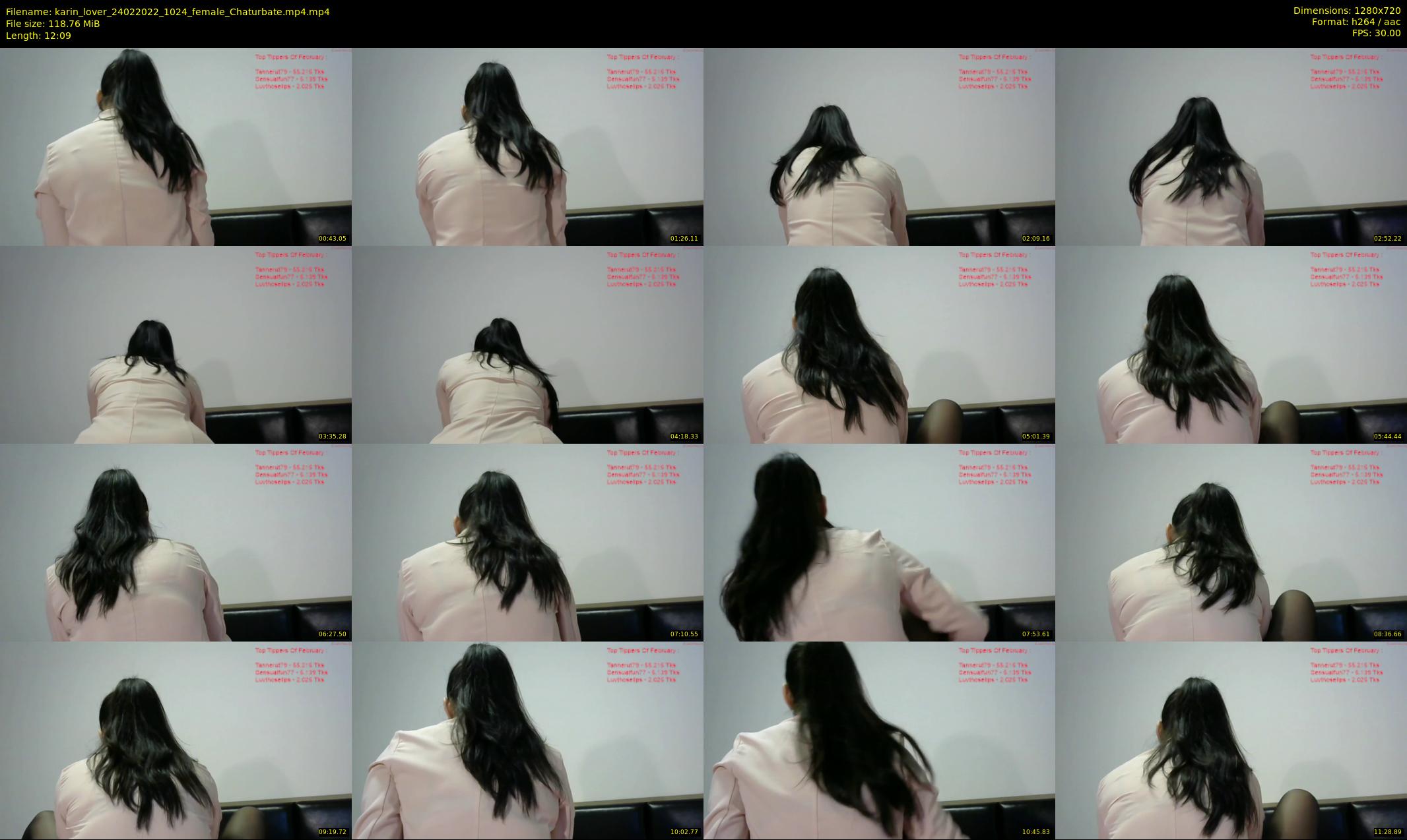 karin_lover — 13 minute Chaturbate female cam show recording, 720p, Feb 24, 2022