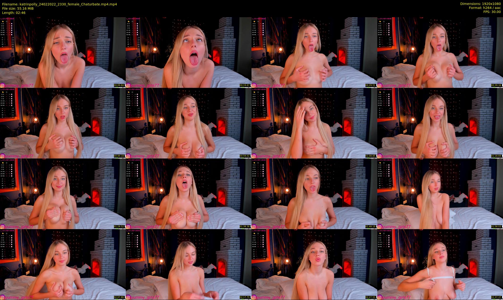 katrinpolly — 3 minute Chaturbate couple cam show recording, 1080p, Feb 24, 2022