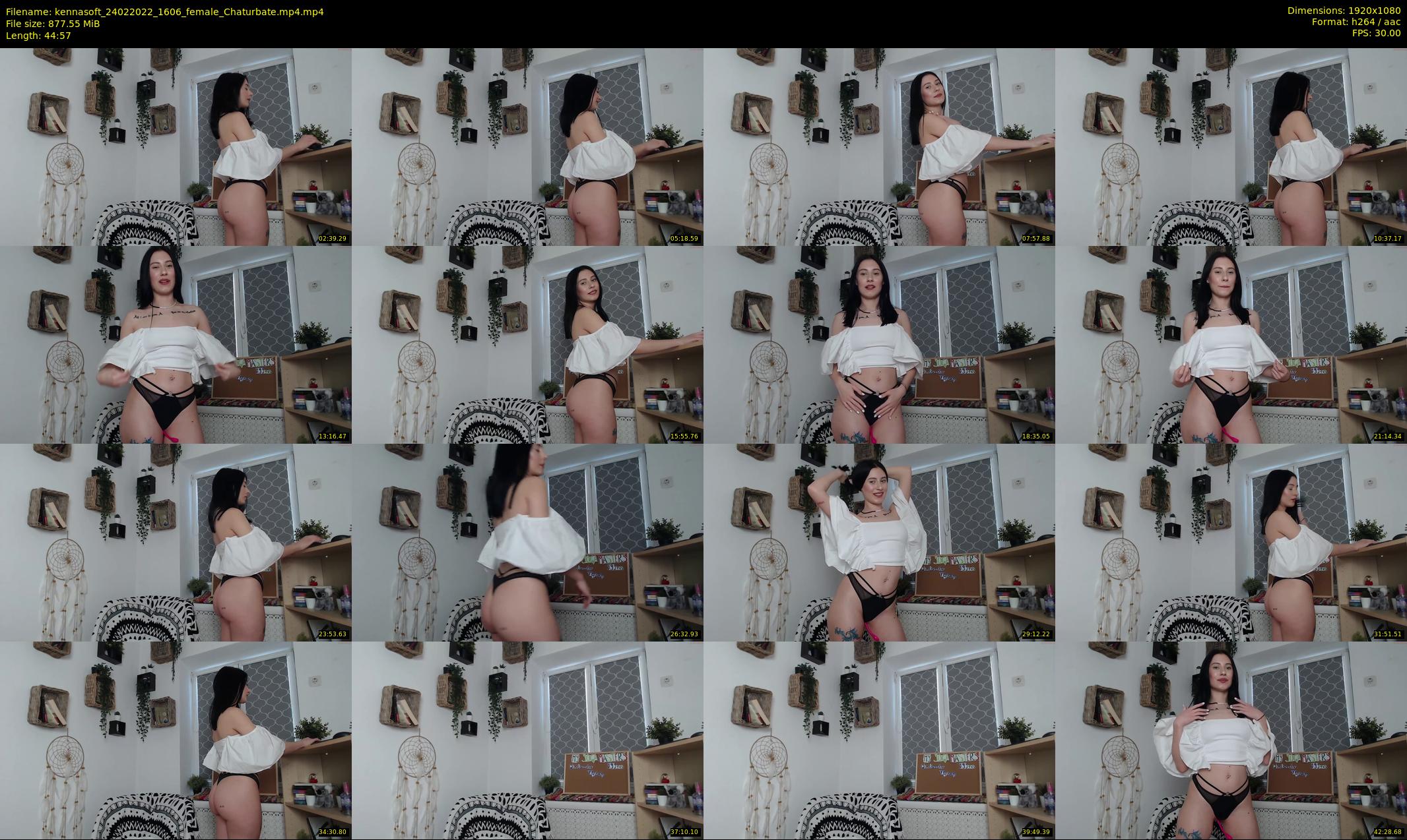 kennasoft — 45 minute Chaturbate female cam show recording, 1080p, Feb 24, 2022