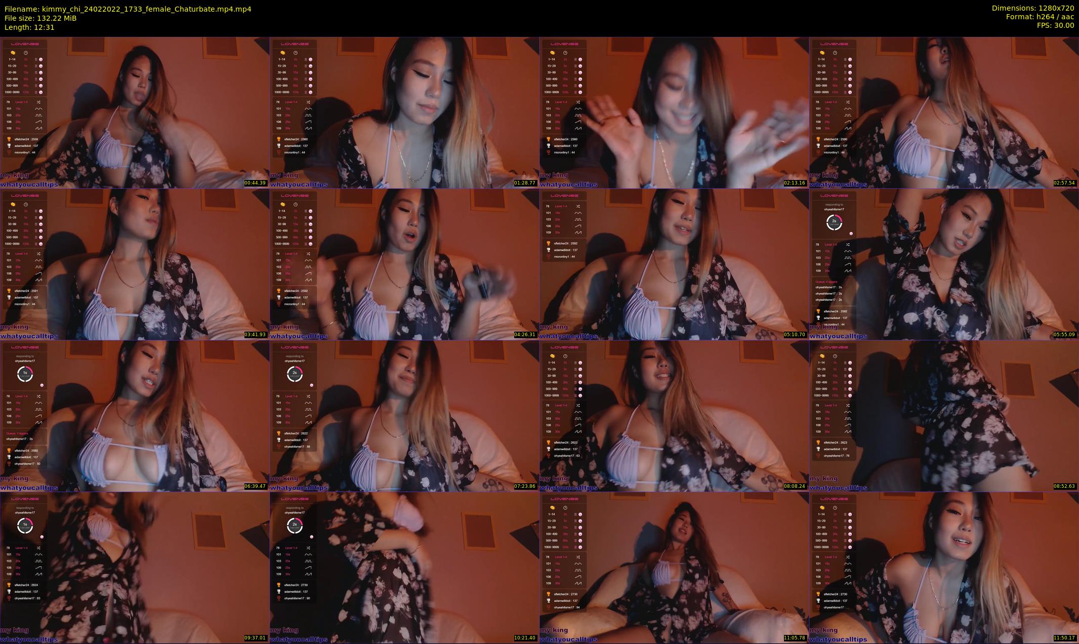 kimmy_chi — 13 minute Chaturbate female cam show recording, 720p, Feb 24, 2022