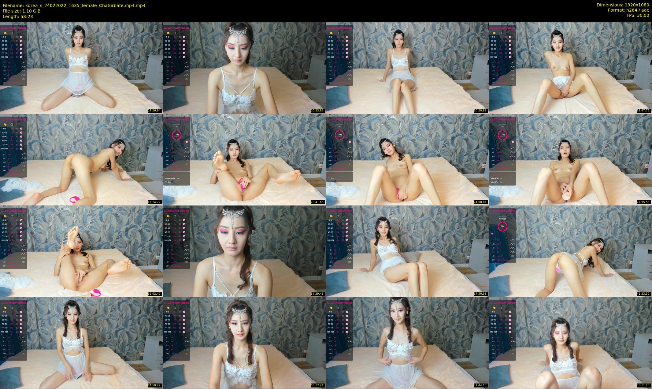 korea_s — 59 minute Chaturbate female cam show recording, 1080p, Feb 24, 2022
