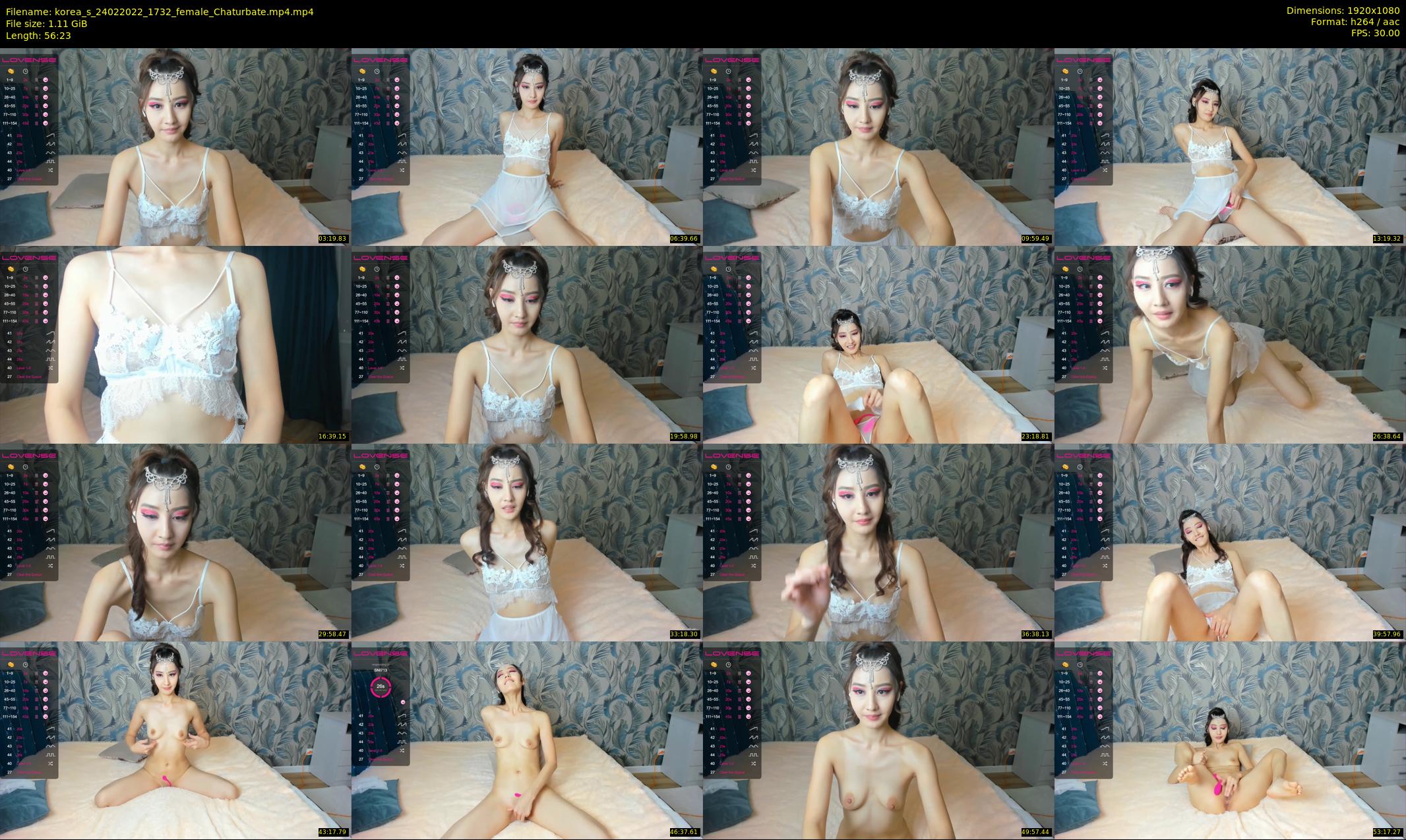 korea_s — 57 minute Chaturbate female cam show recording, 1080p, Feb 24, 2022