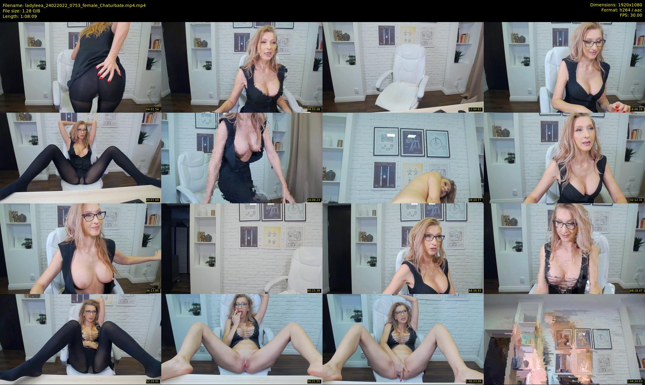 ladyleea — 69 minute Chaturbate female cam show recording, 1080p, Feb 24, 2022